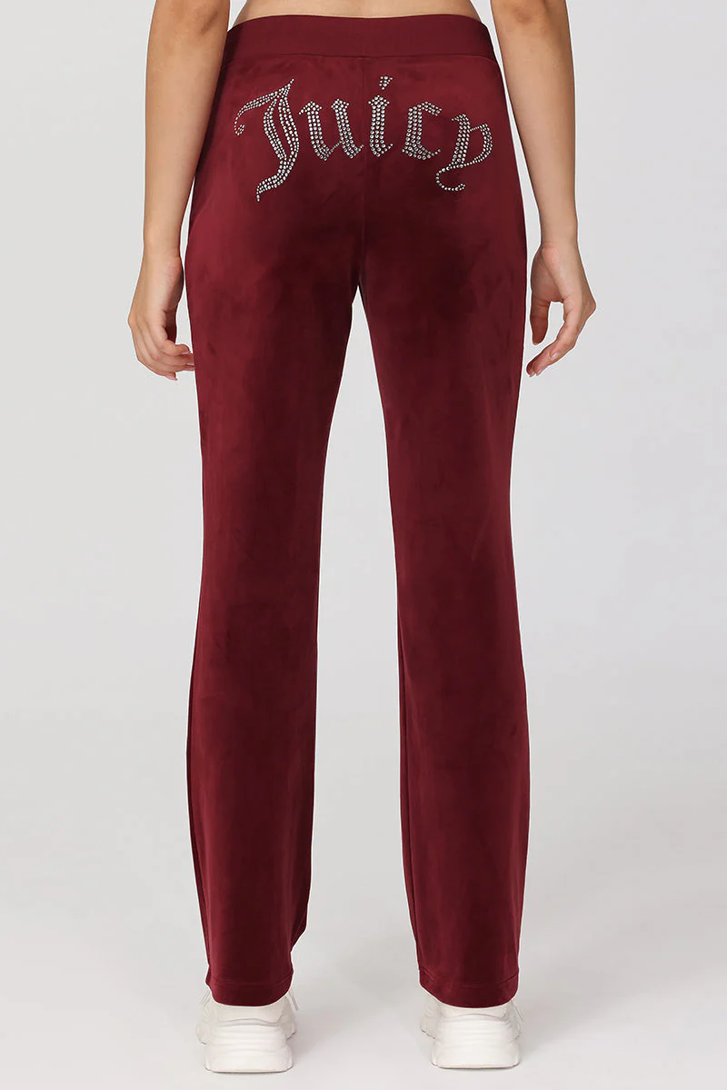 OG Big Bling Velour Track Pants