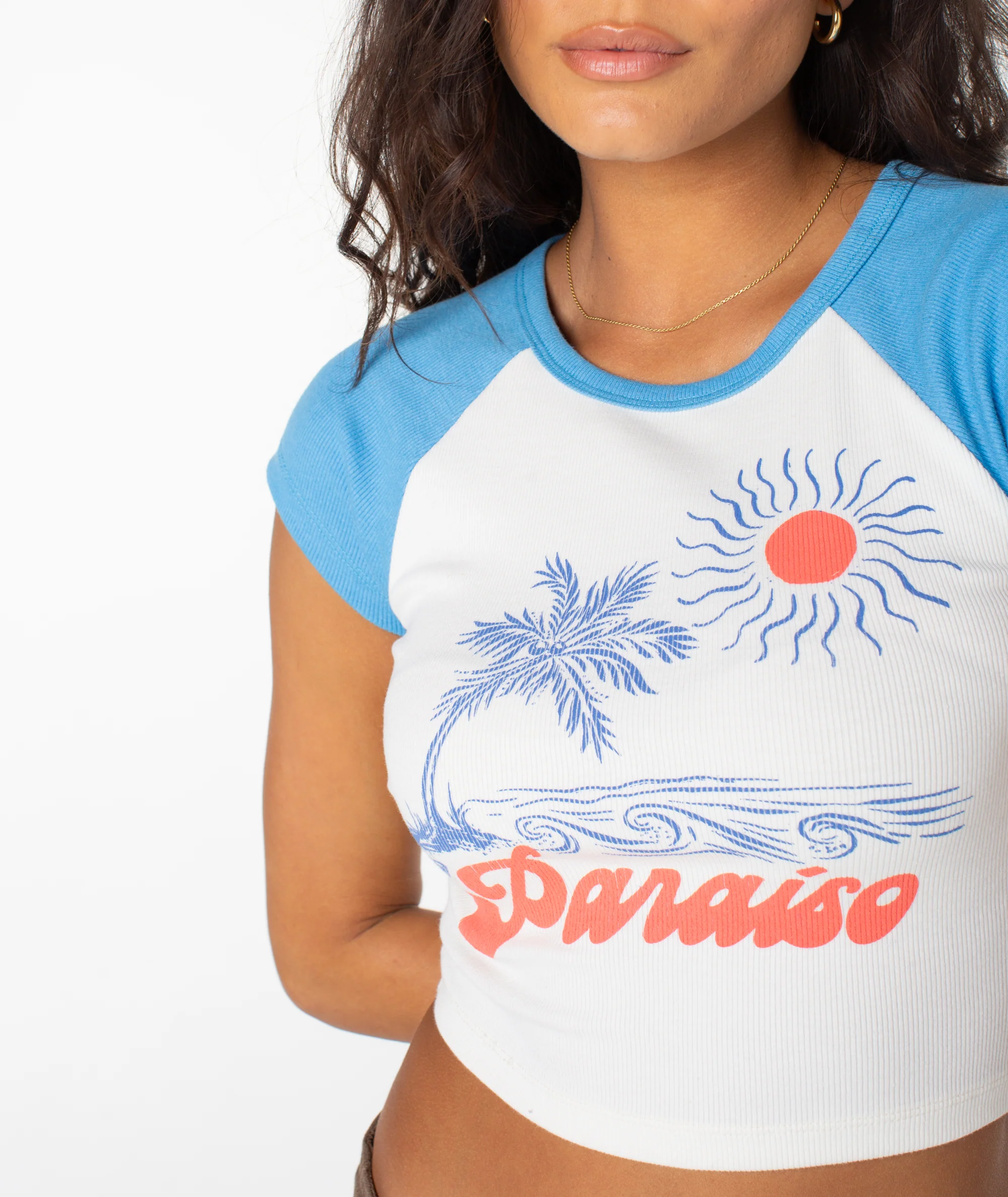 Paraiso Cropped Tee - Image 4