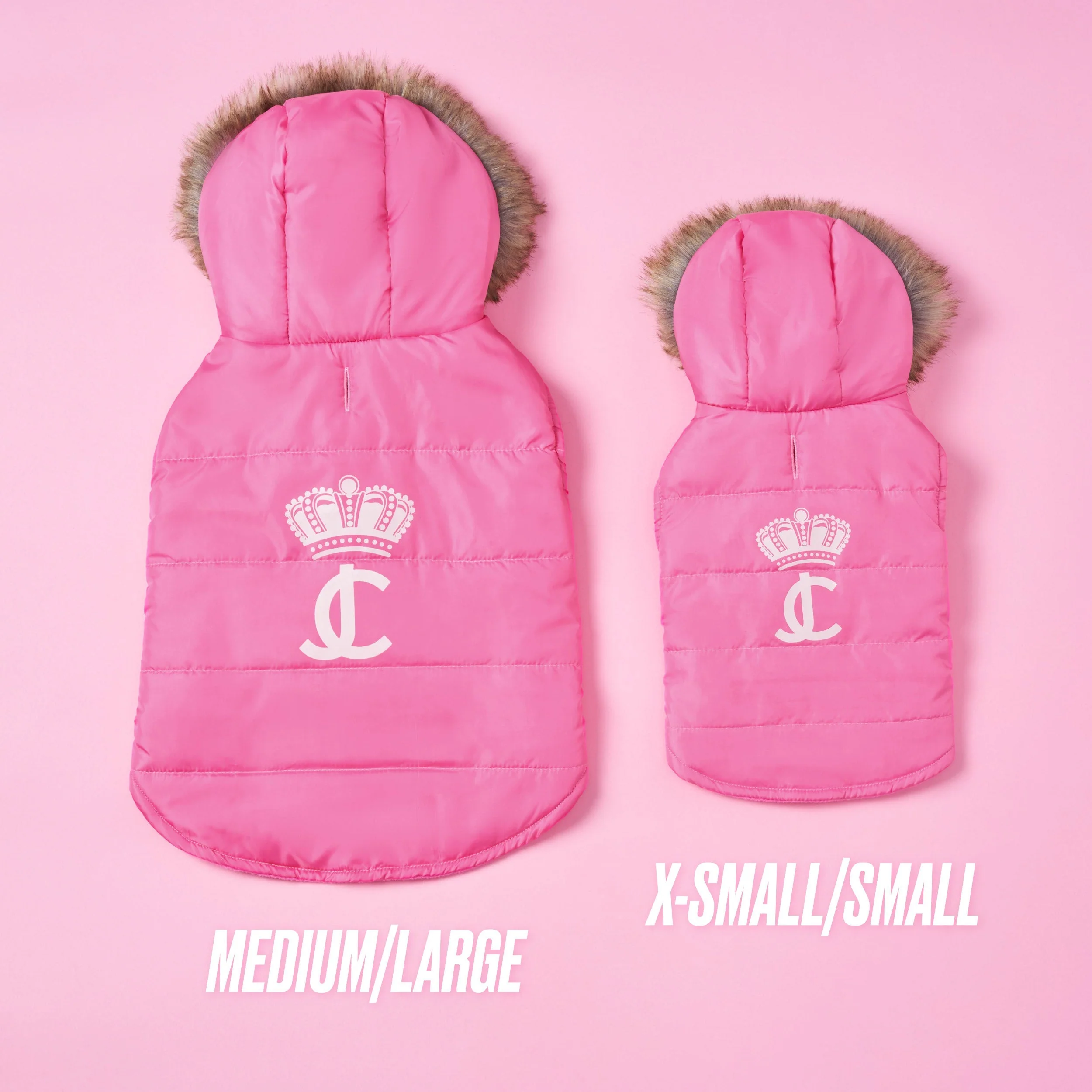 Pet Faux Fur Hooded Jacket - Image 5