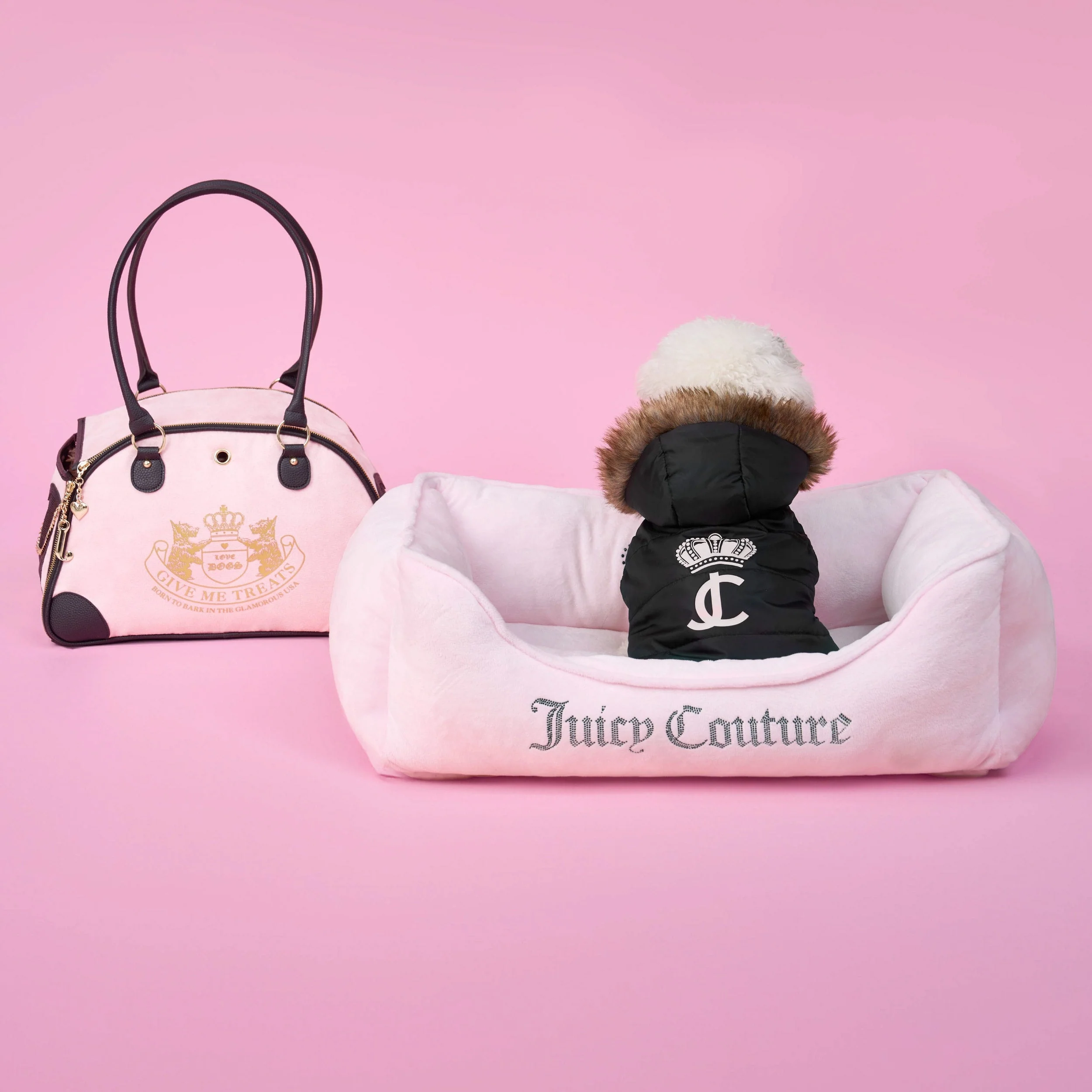 Pet Faux Fur Hooded Jacket - Image 8