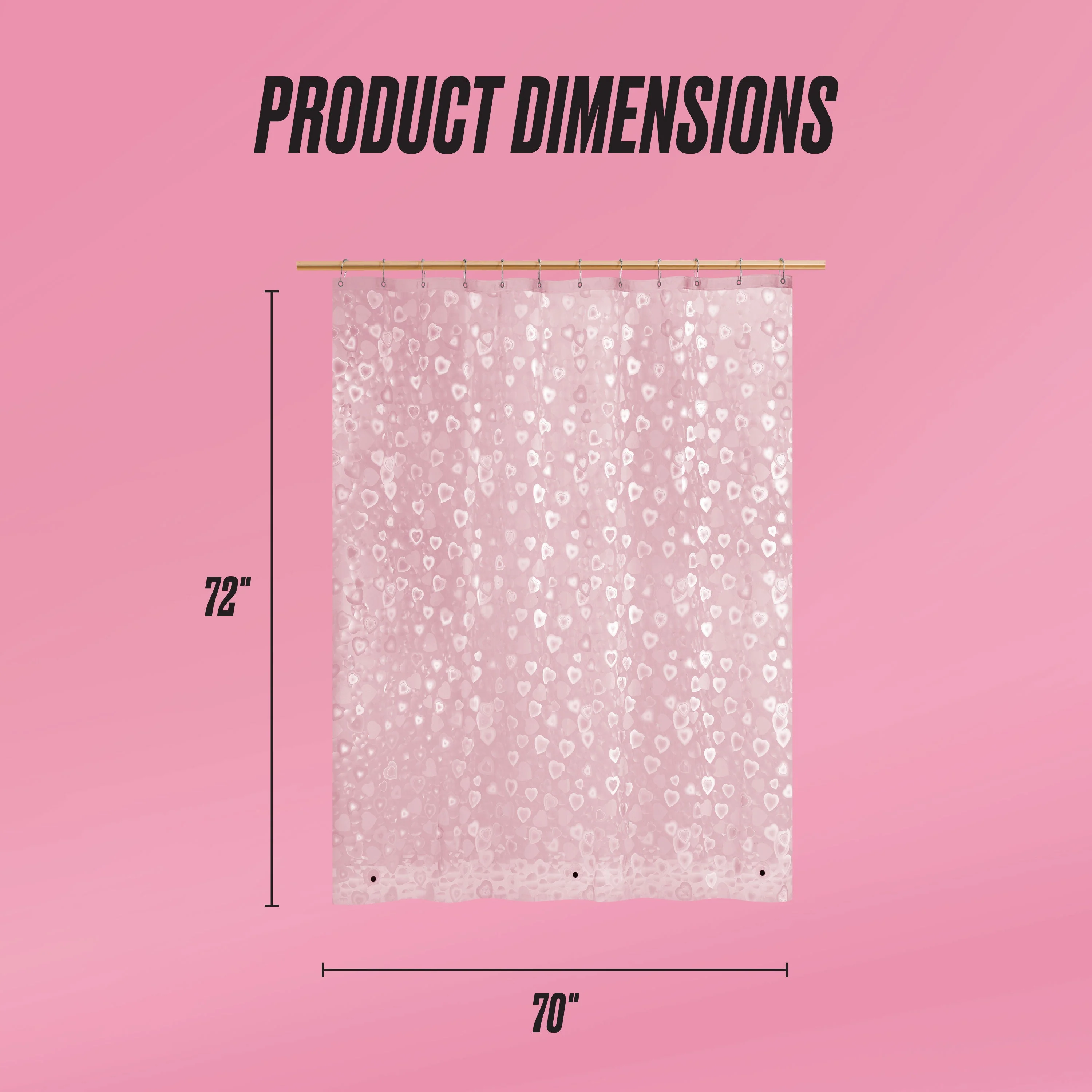 PEVA Shower Curtain Liner - Image 4