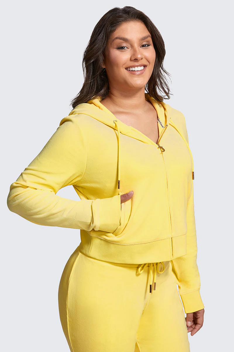 Plus-Size OG Big Bling Velour Hoodie - Image 5