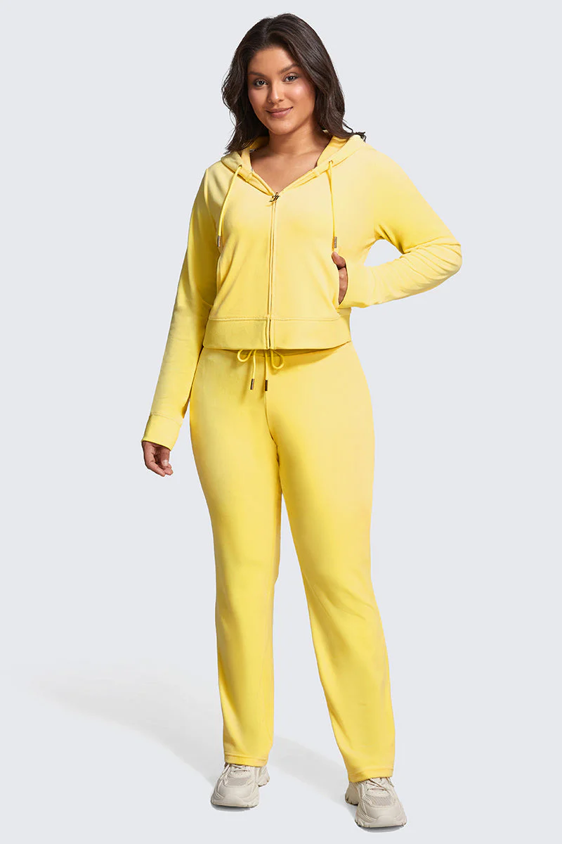 Plus-Size OG Big Bling Velour Hoodie - Image 6