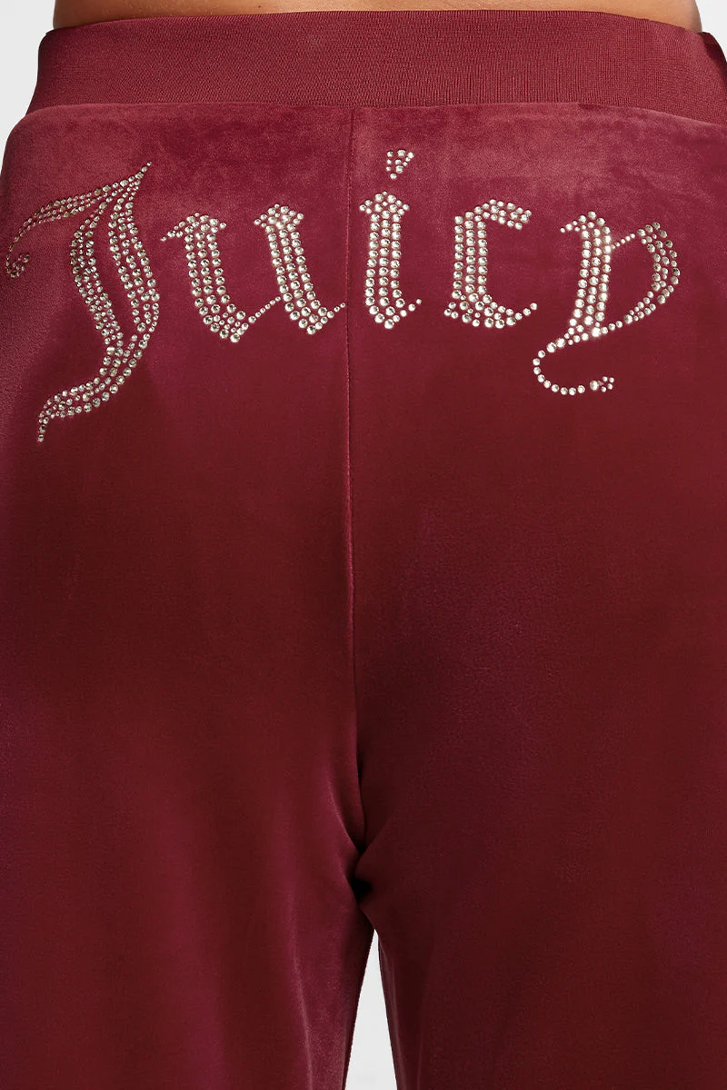 Plus-Size OG Big Bling Velour Track Pants - Image 3