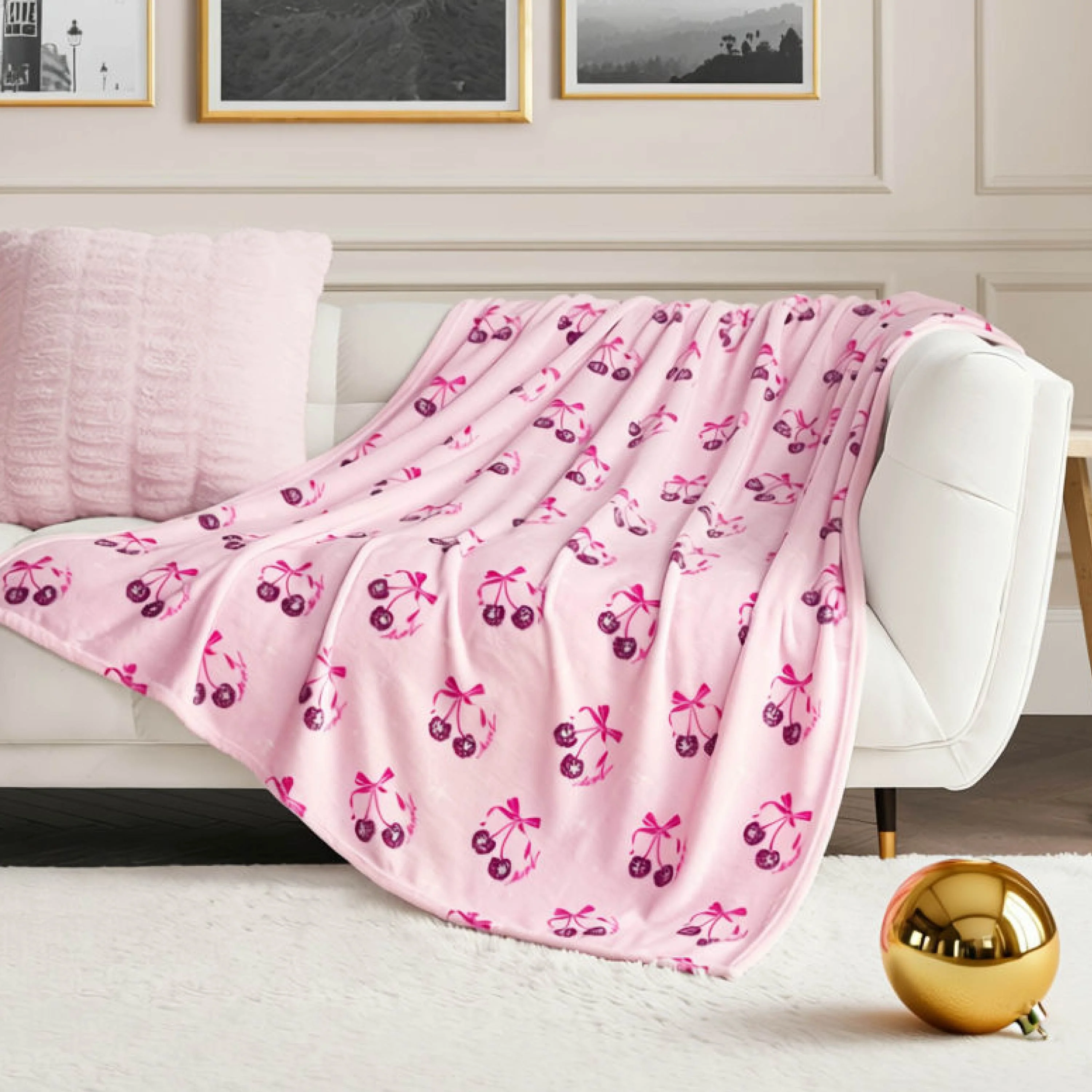 Plush Throw Blanket