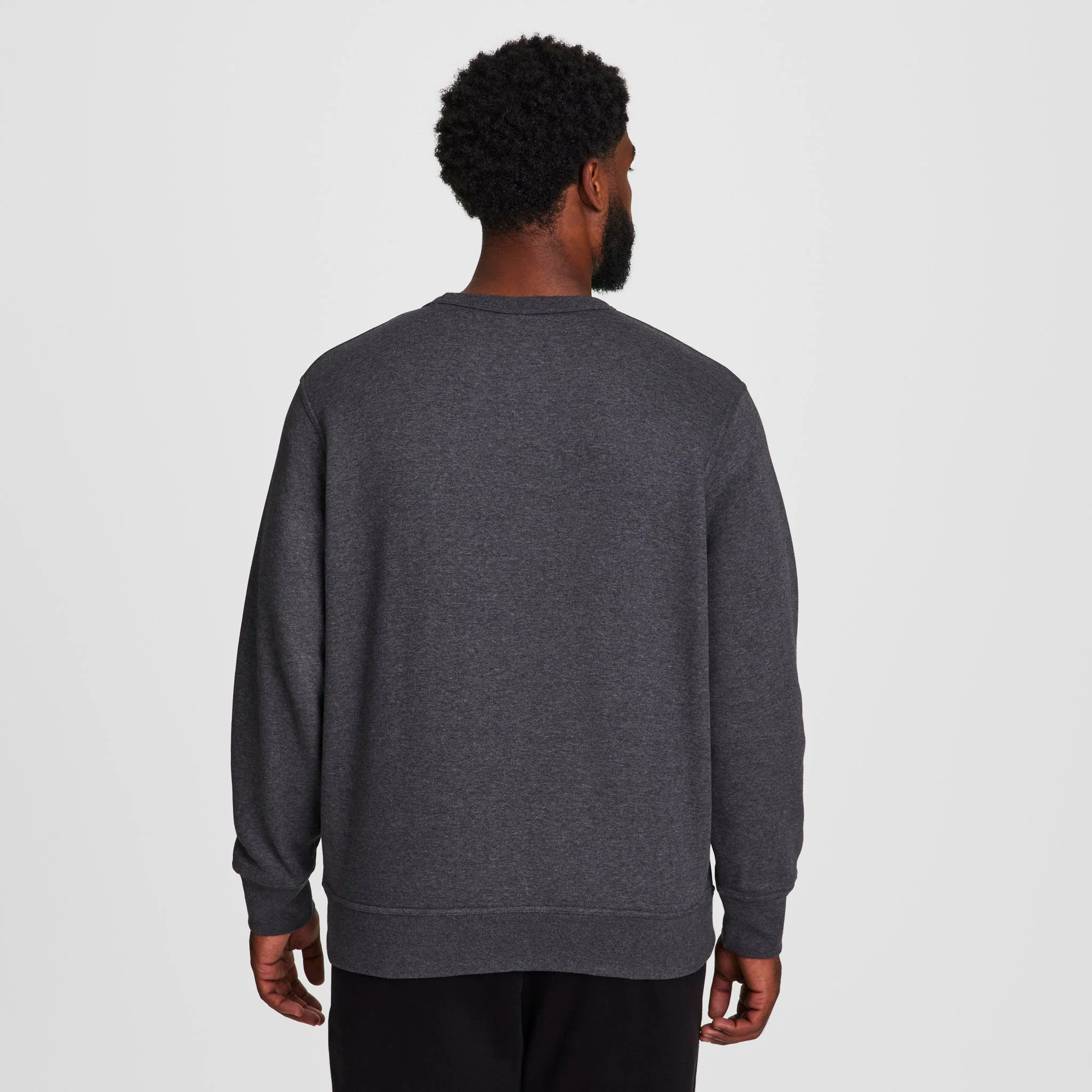Powerblend Crewneck Sweatshirt, C Logo - Big & Tall - Image 2