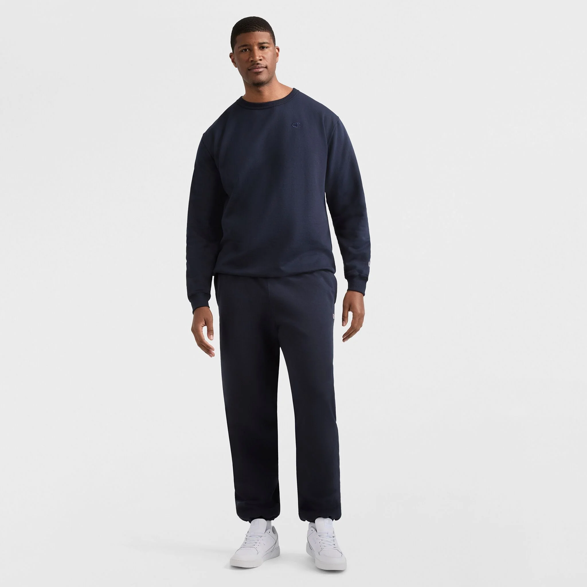 Powerblend Crewneck Sweatshirt, C Logo - Big & Tall - Image 3