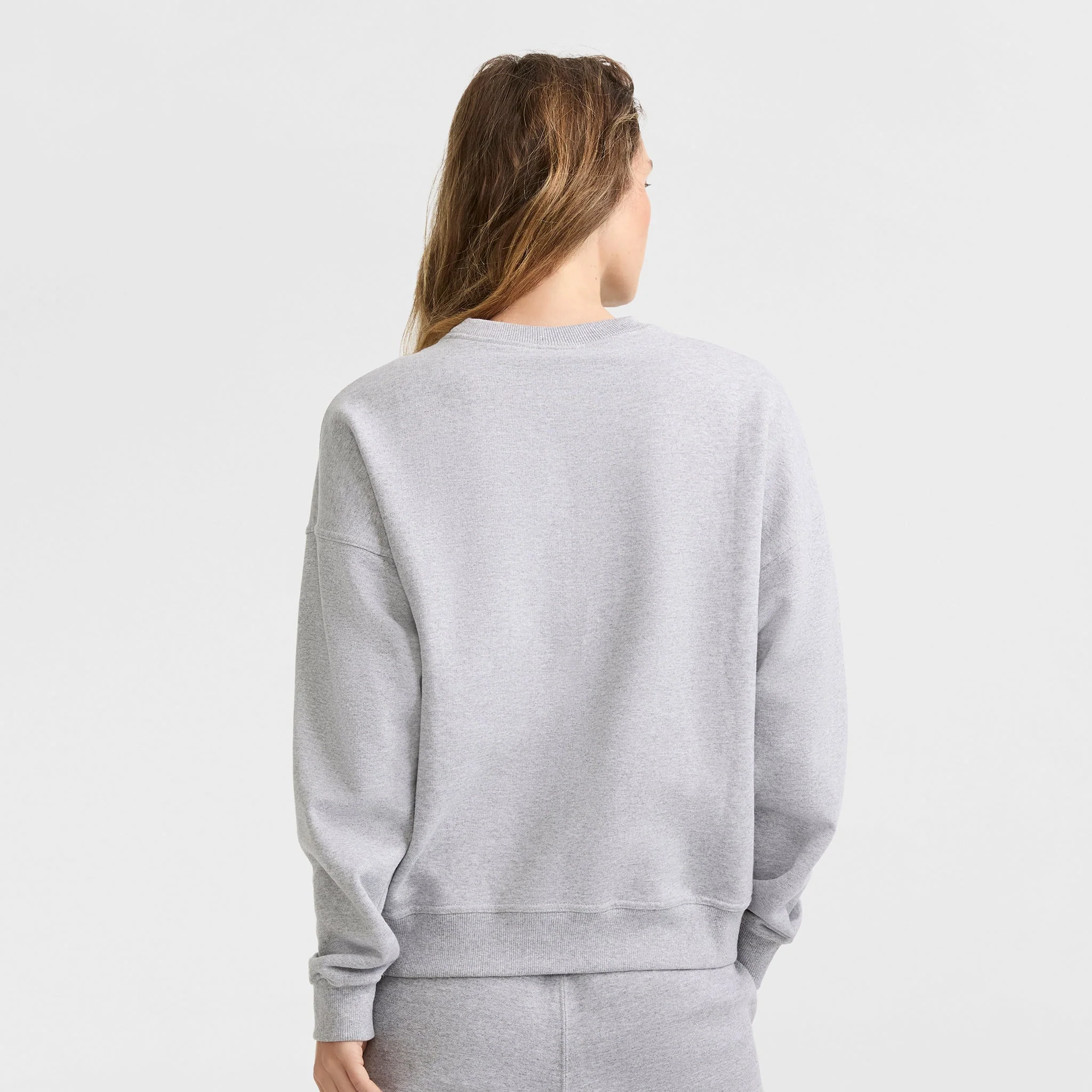 Powerblend Crewneck Sweatshirt, Script Logo - Image 2