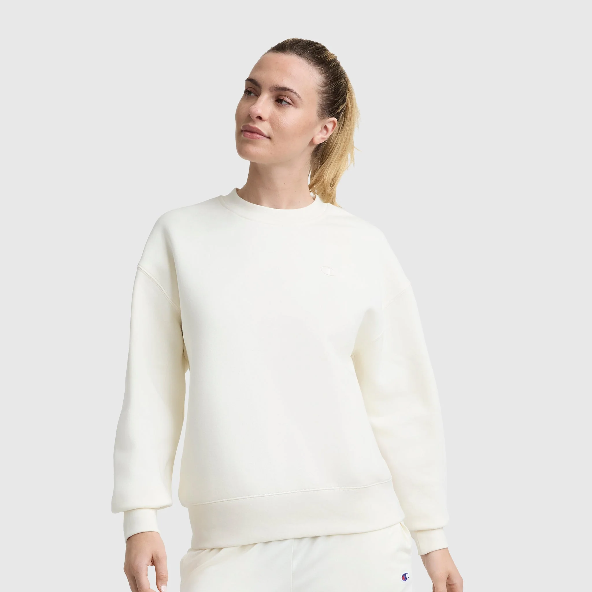 Powerblend Crewneck Sweatshirt, Small "C"