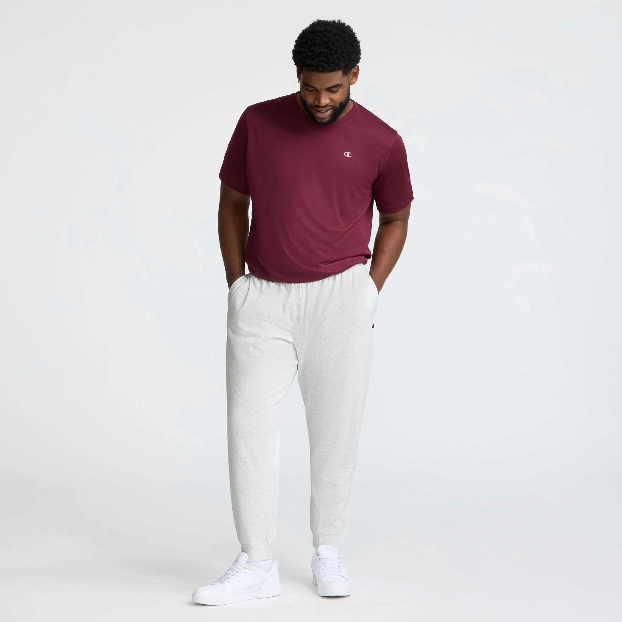 Powerblend Joggers, C Logo - Big & Tall - Image 5