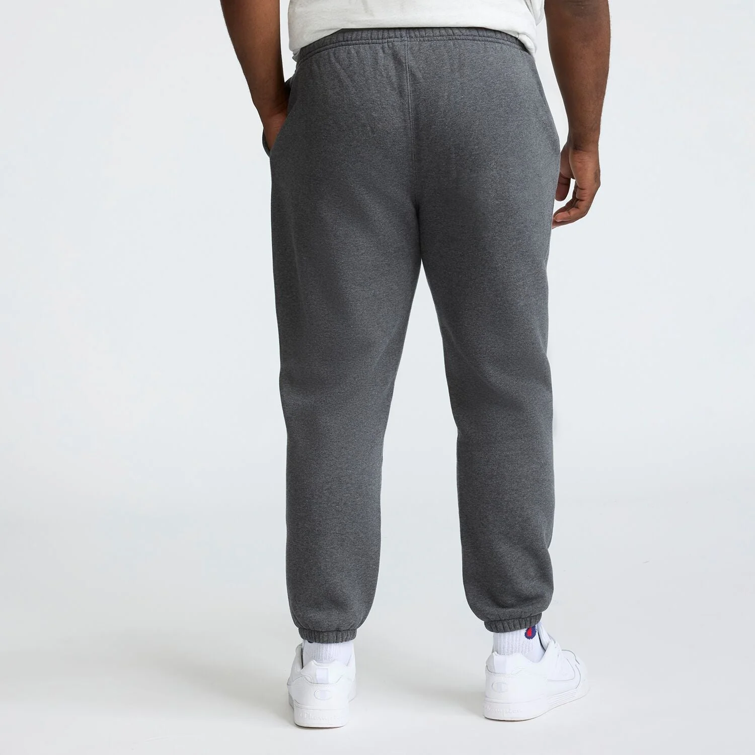 Powerblend Sweatpants, Cinched Bottom, C Logo - Big & Tall - Image 2