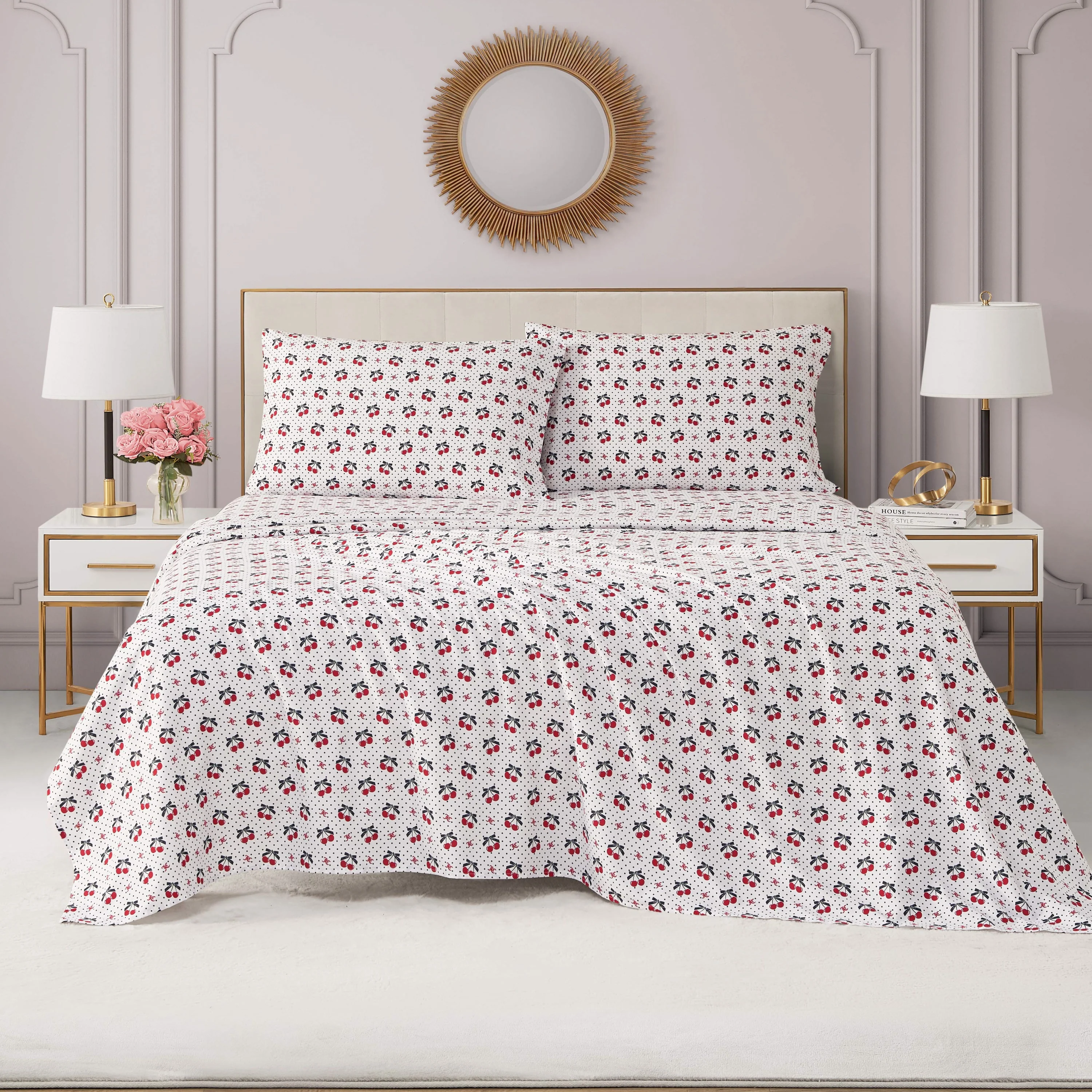 Printed Microfiber Sheet Set - Image 3