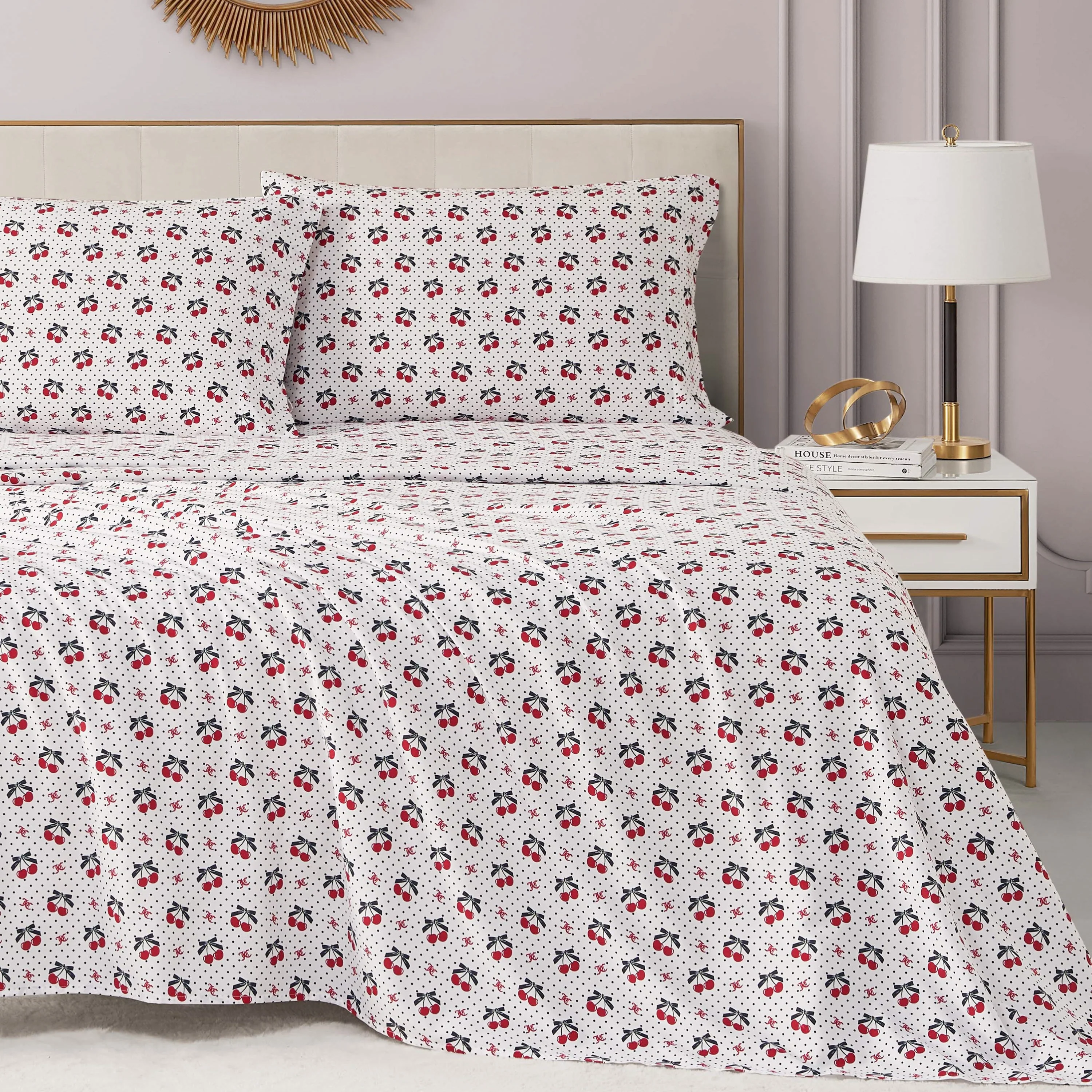 Printed Microfiber Sheet Set - Image 4