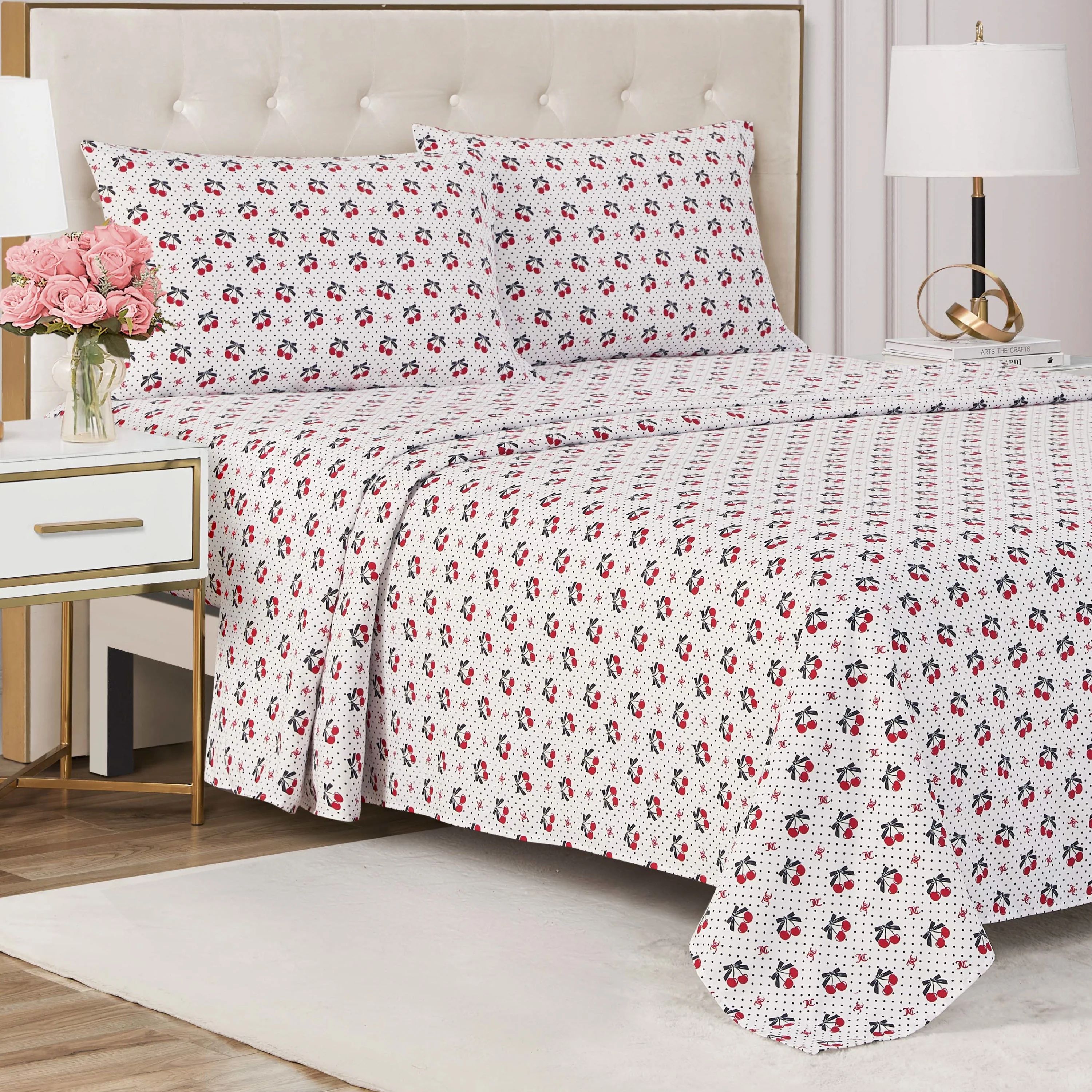 Printed Microfiber Sheet Set - Image 5