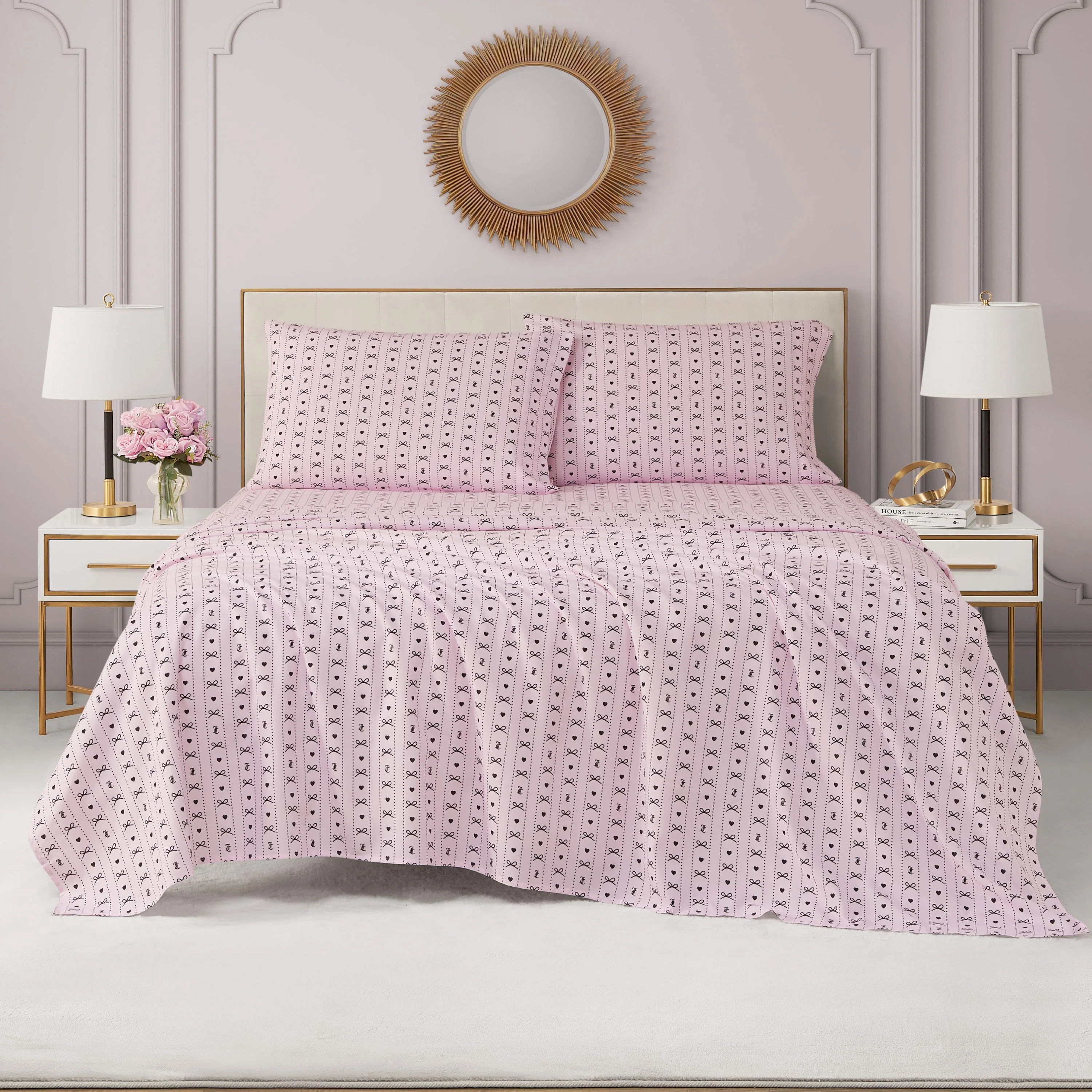 Printed Microfiber Sheet Set - Image 3