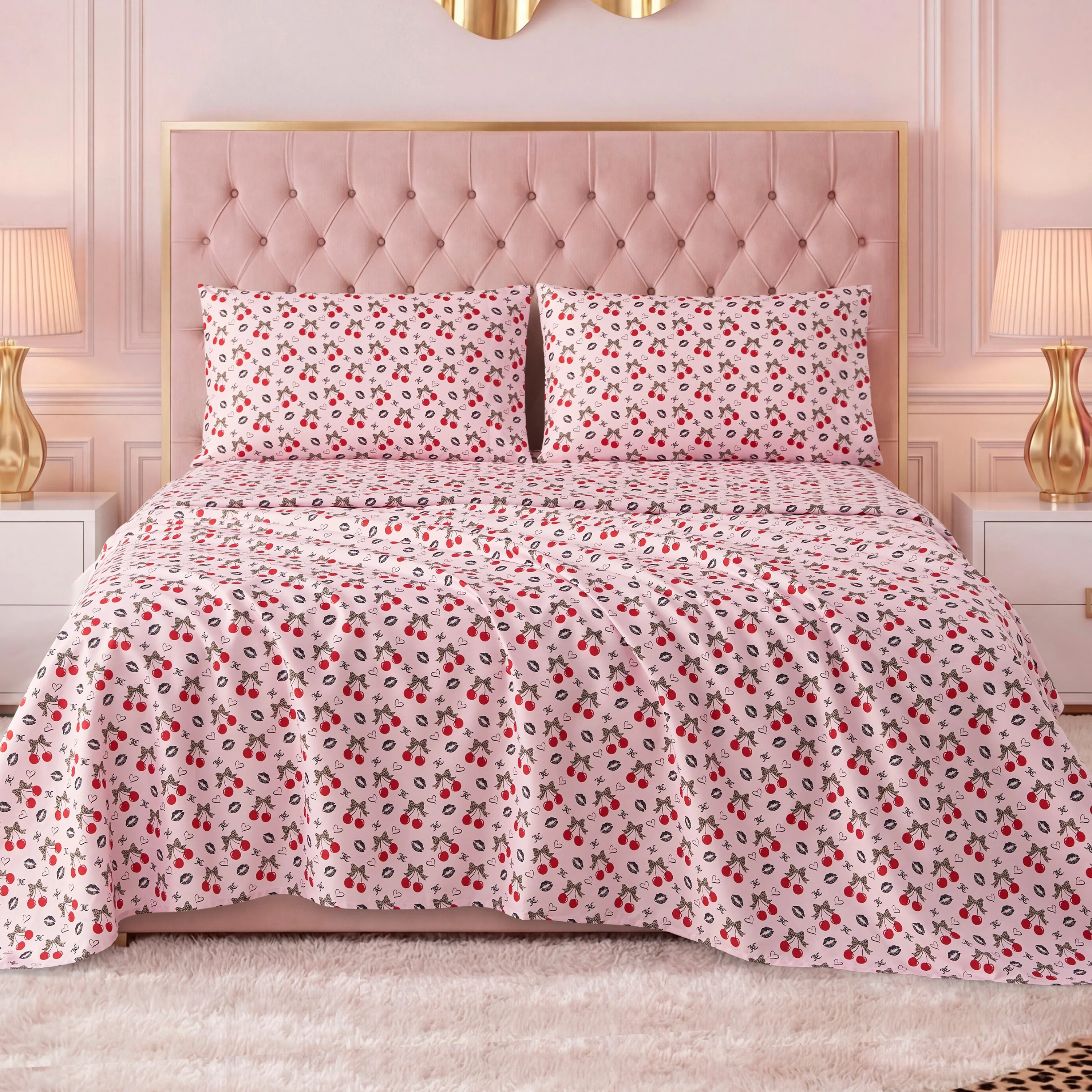 Printed Microfiber Sheet Set - Image 3