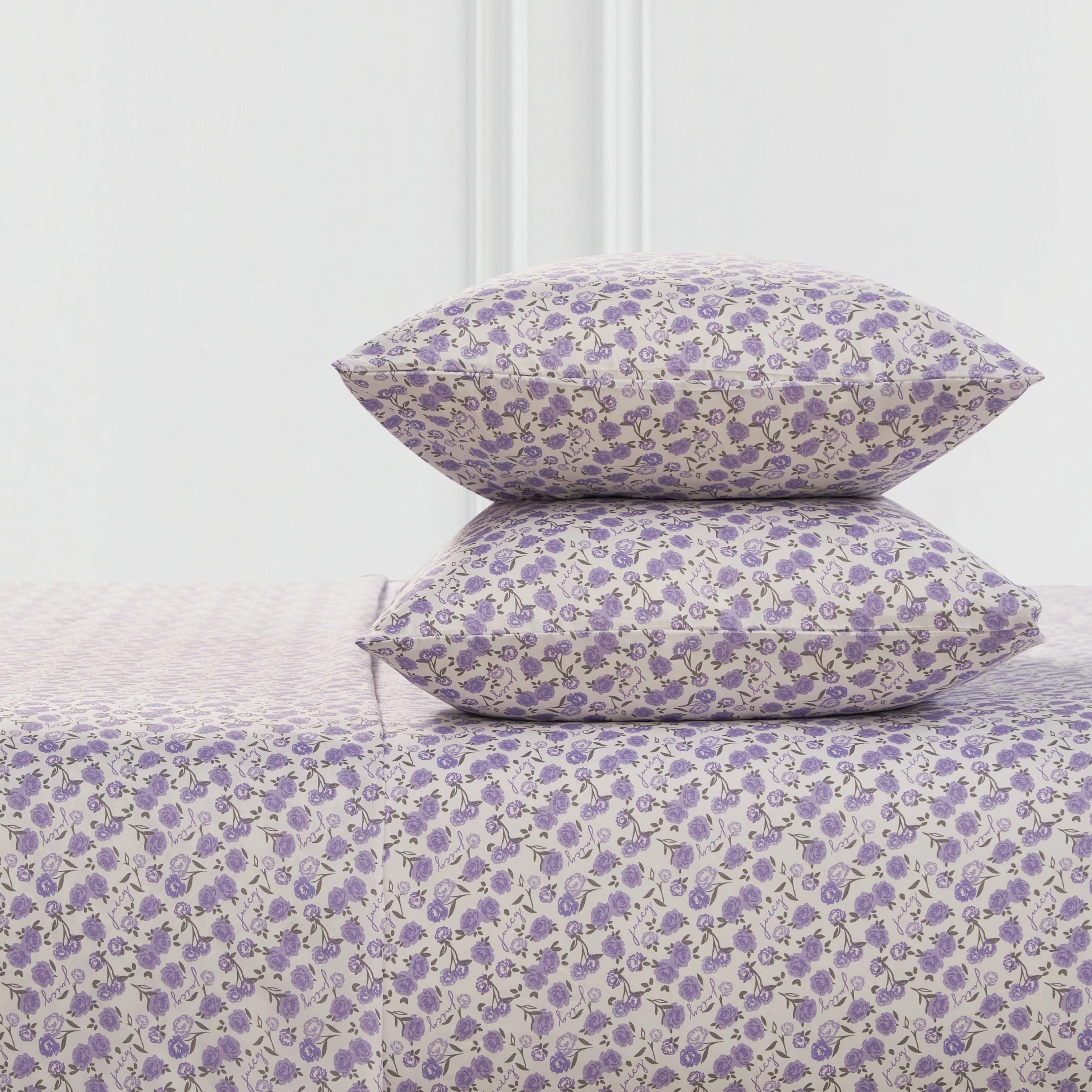 Printed Microfiber Sheet Set
