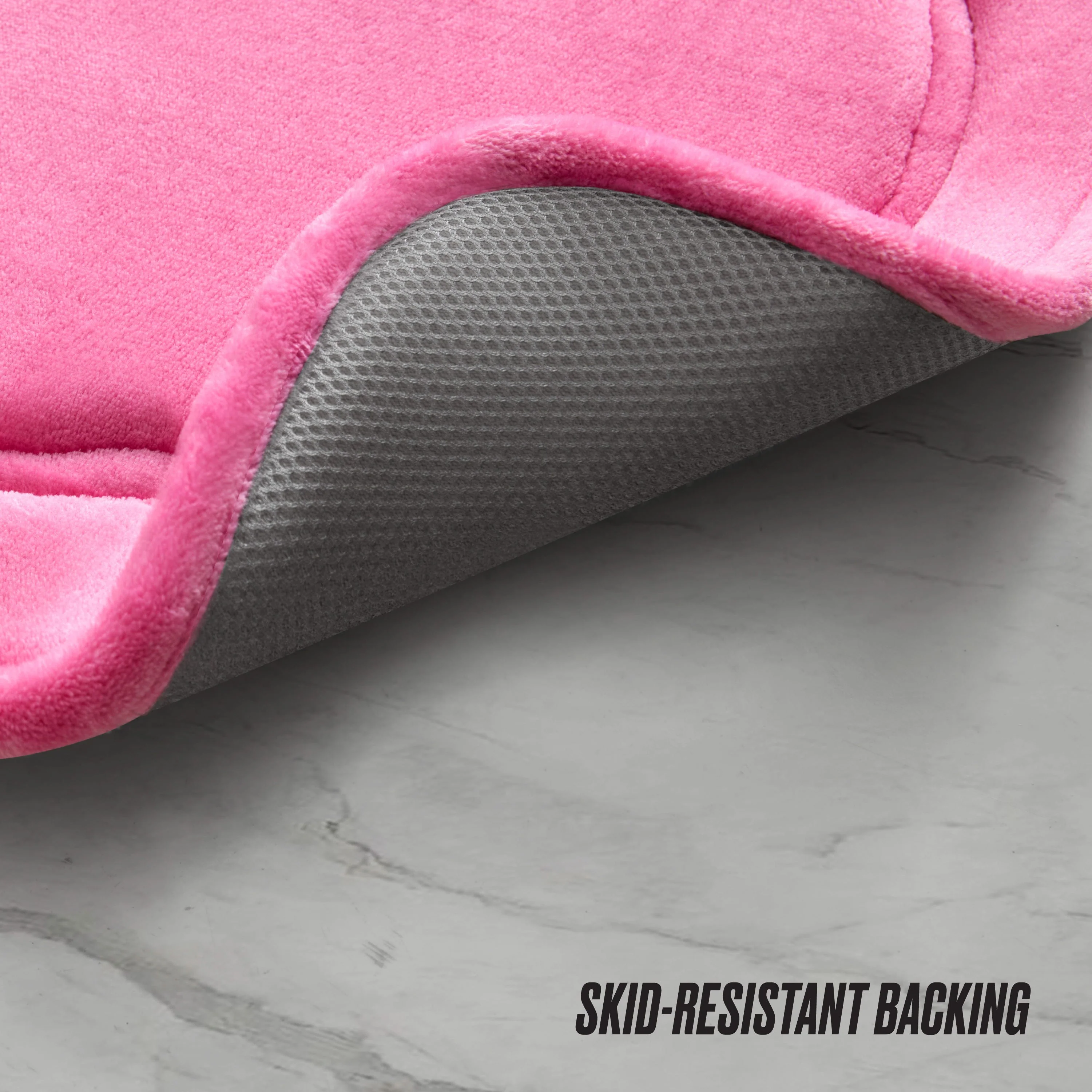 Quilted Memory Foam Bath Mat, 17" x 24" - Image 5