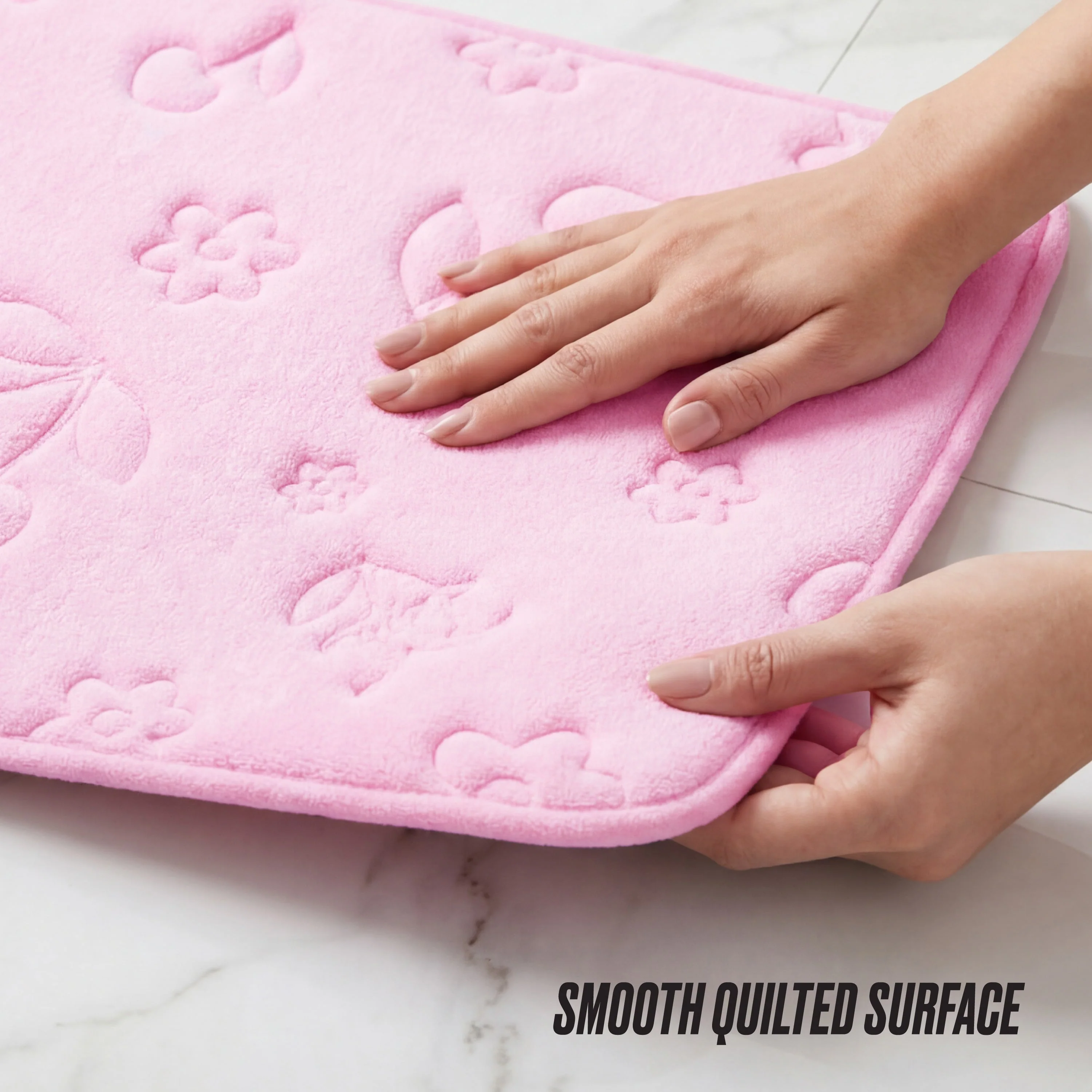 Quilted Memory Foam Bath Mat, 20" x 32" - Image 4