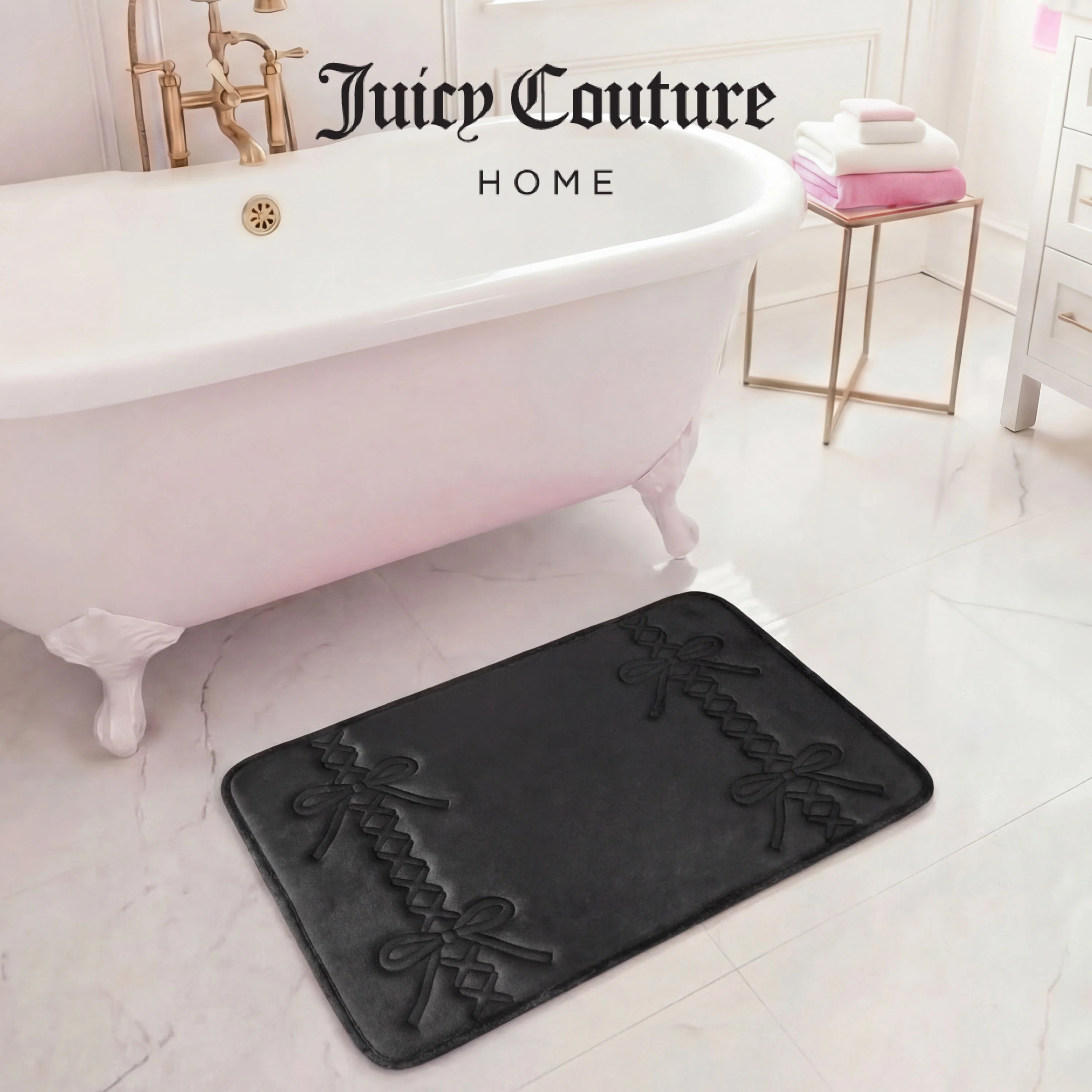Quilted Memory Foam Bath Mat, 20" x 32" - Image 3