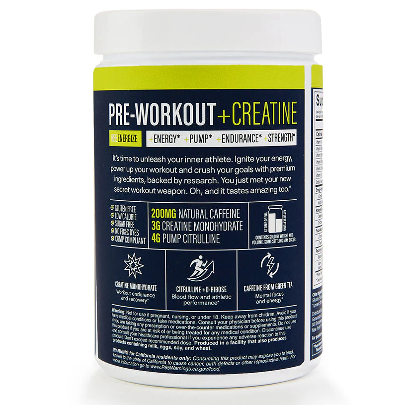 Reebok ReeEnergize Pre-Workout + Creatine - Image 2