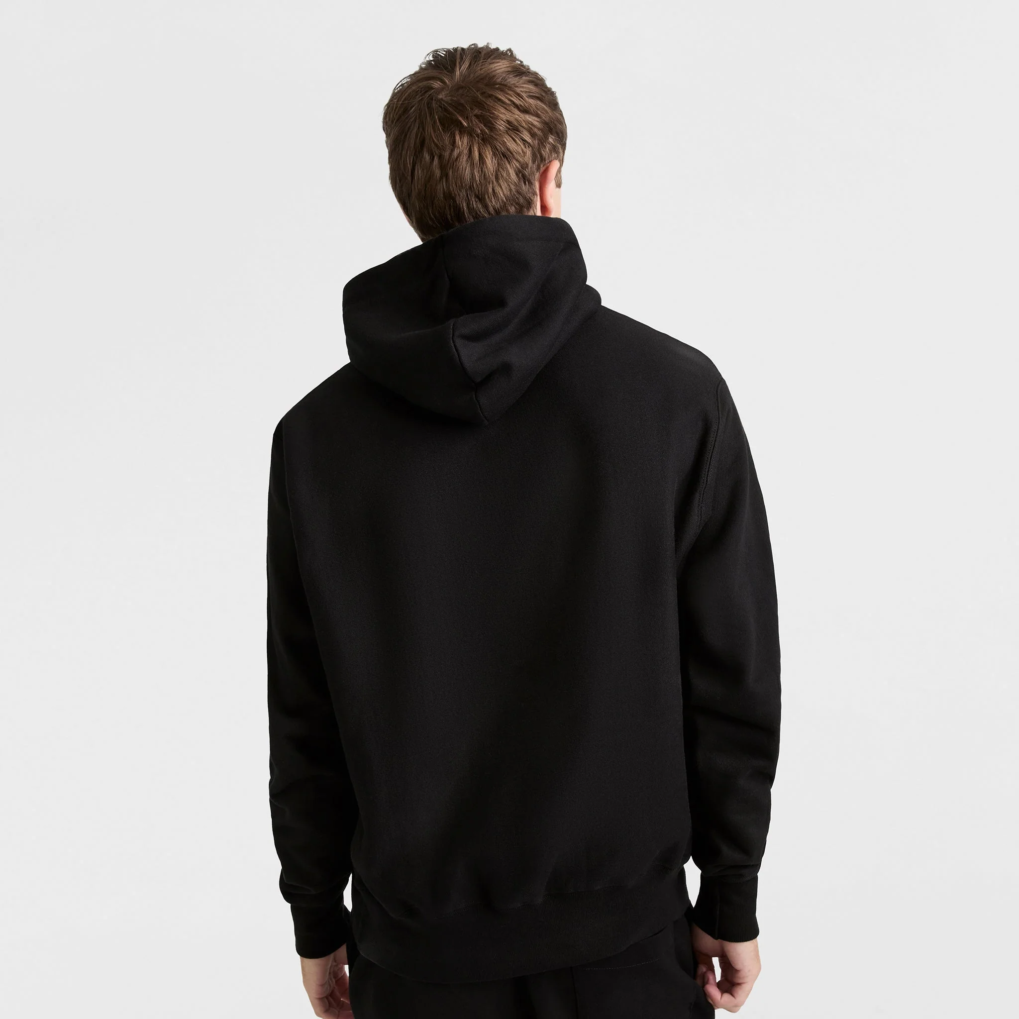 Reverse Weave Small C Hooded Sweatshirt - Image 2