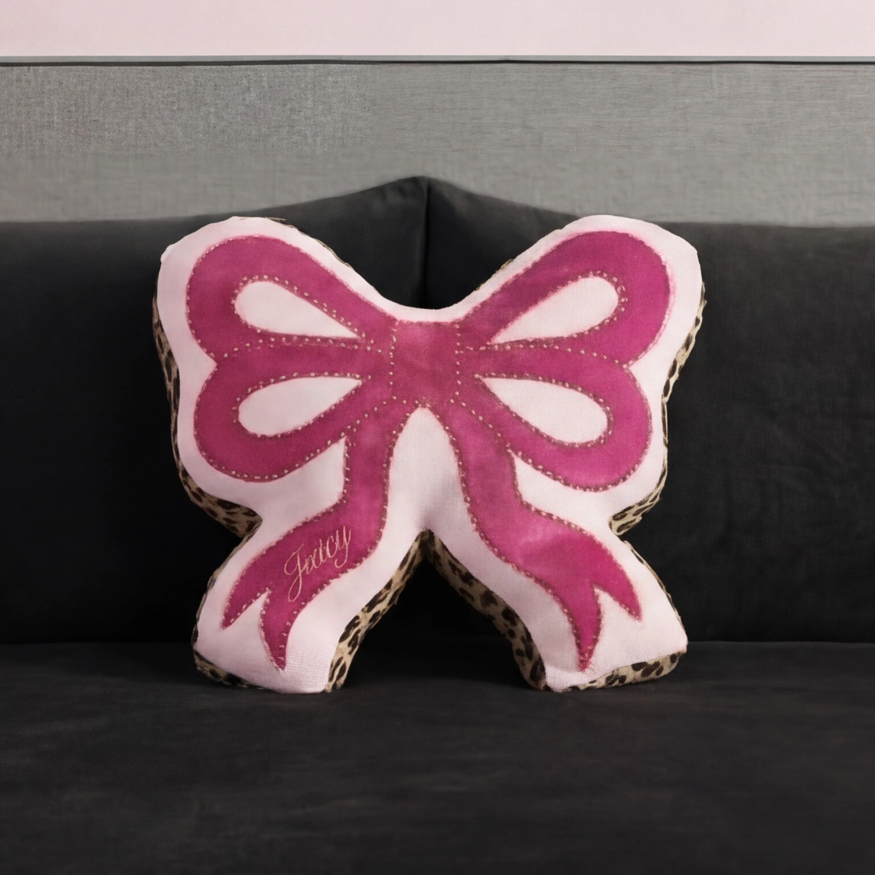 Reversible Bow Decorative Pillow