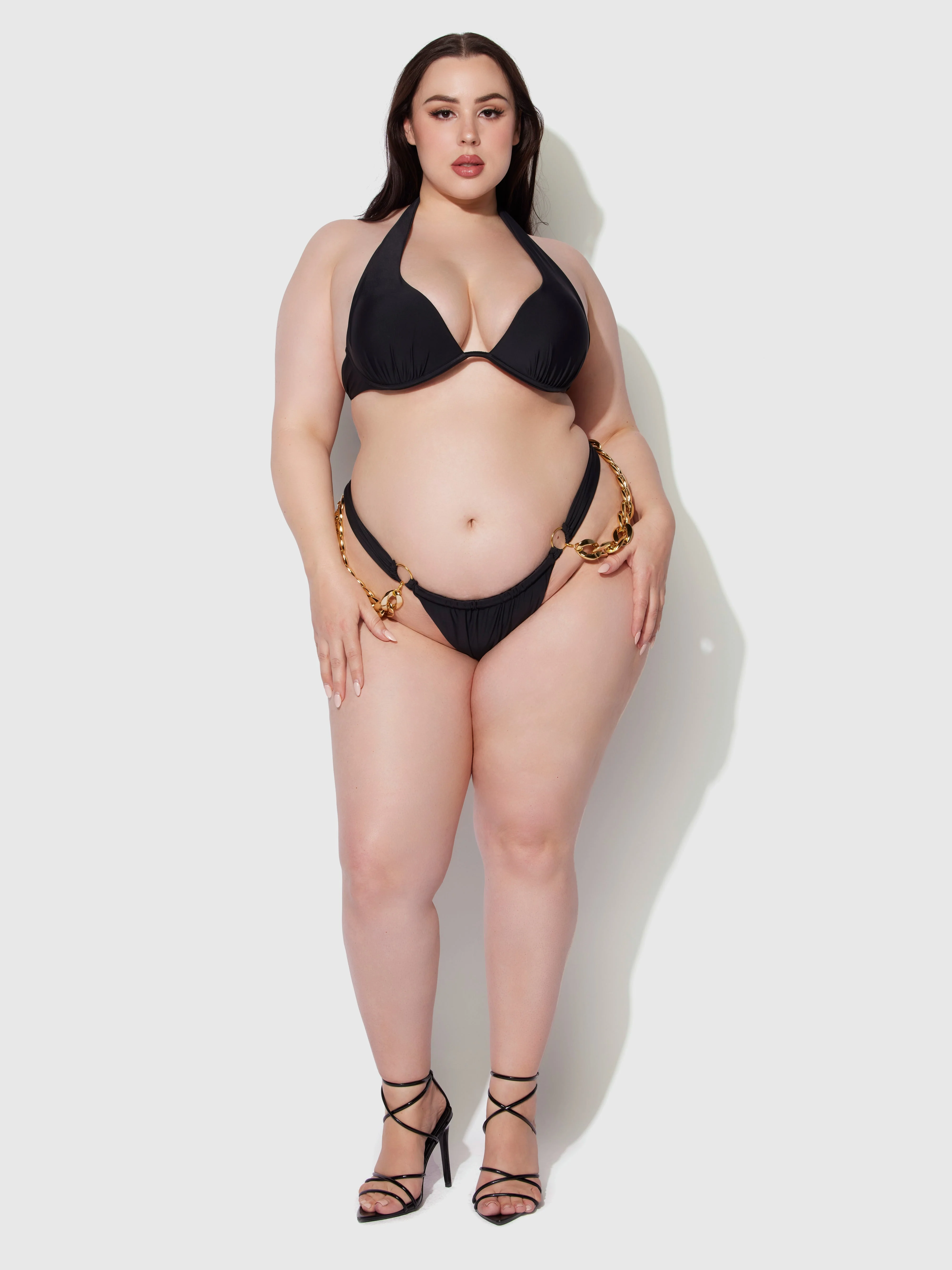 Rising Star Chain Side Thong Swim Bottom - Image 10