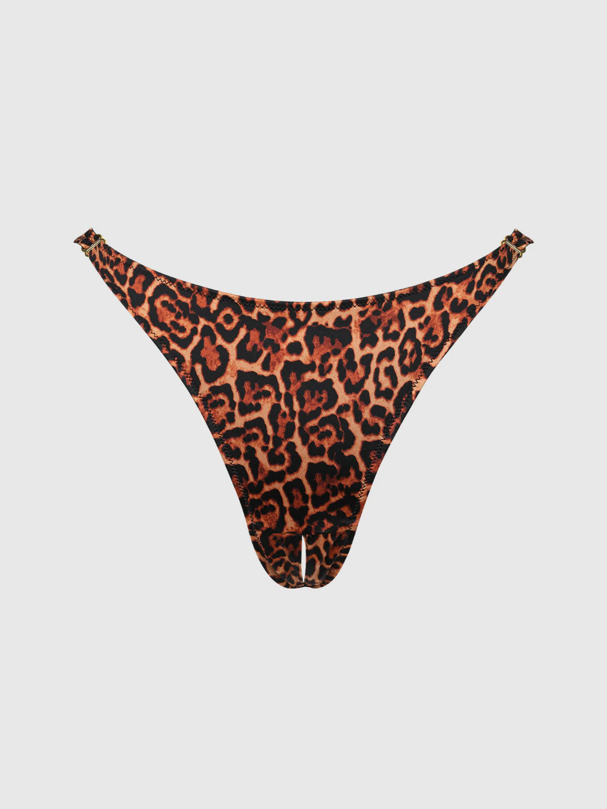 Rising Star Liquid Satin Crotchless Tanga