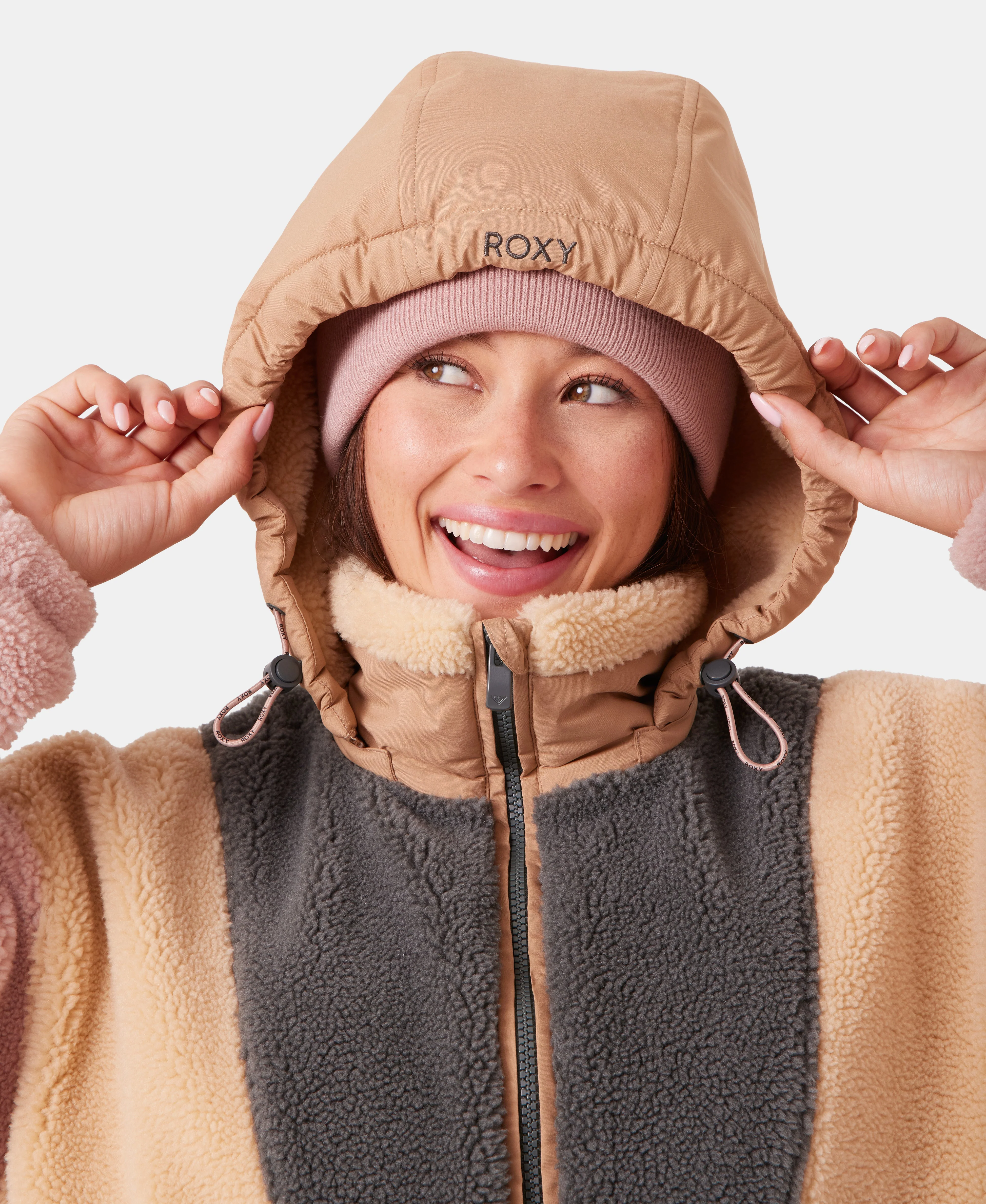 Rita Half Zip Sherpa Anorak - Image 8
