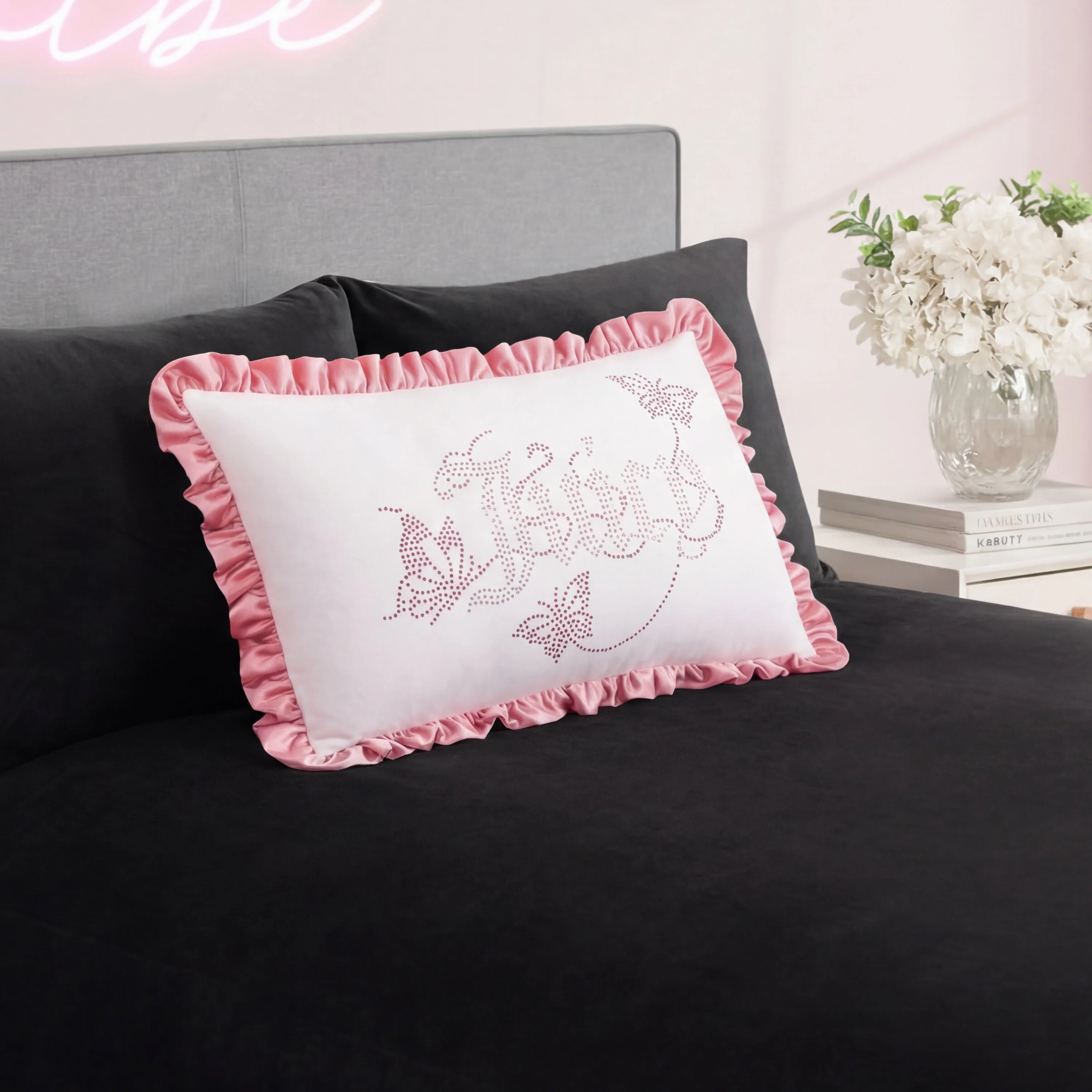 Ruffle Decorative Pillow - Image 2