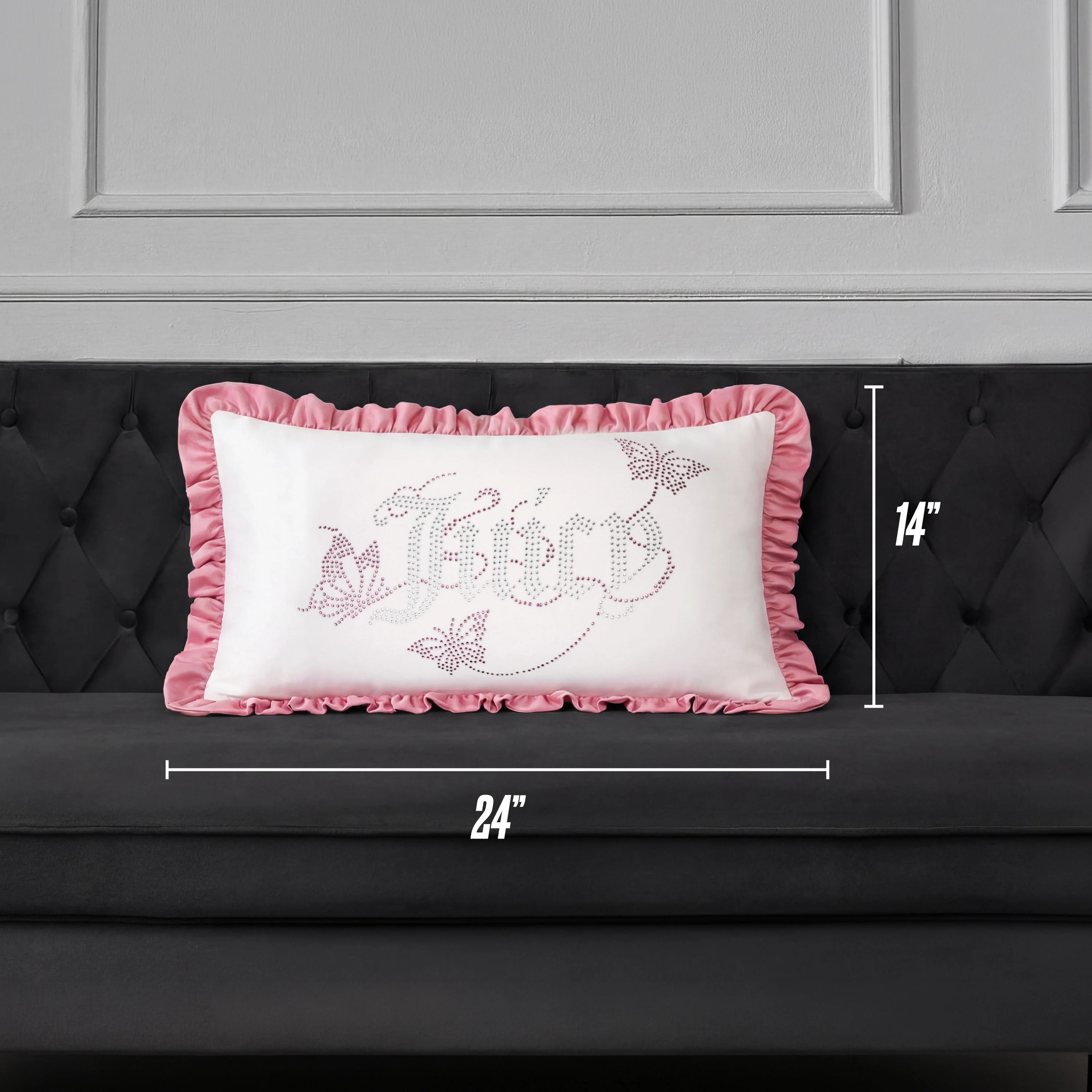 Ruffle Decorative Pillow - Image 5