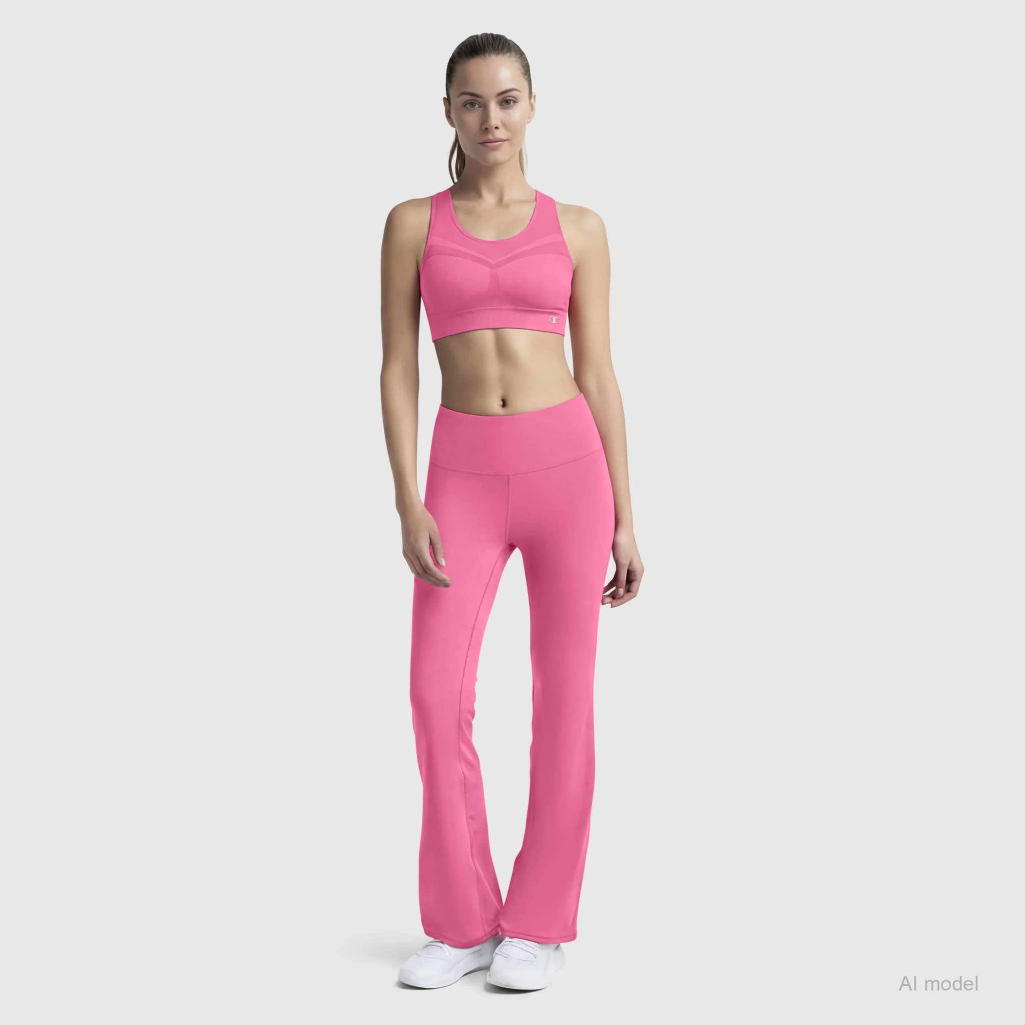 Seamless Racerback Sports Bra - Image 6