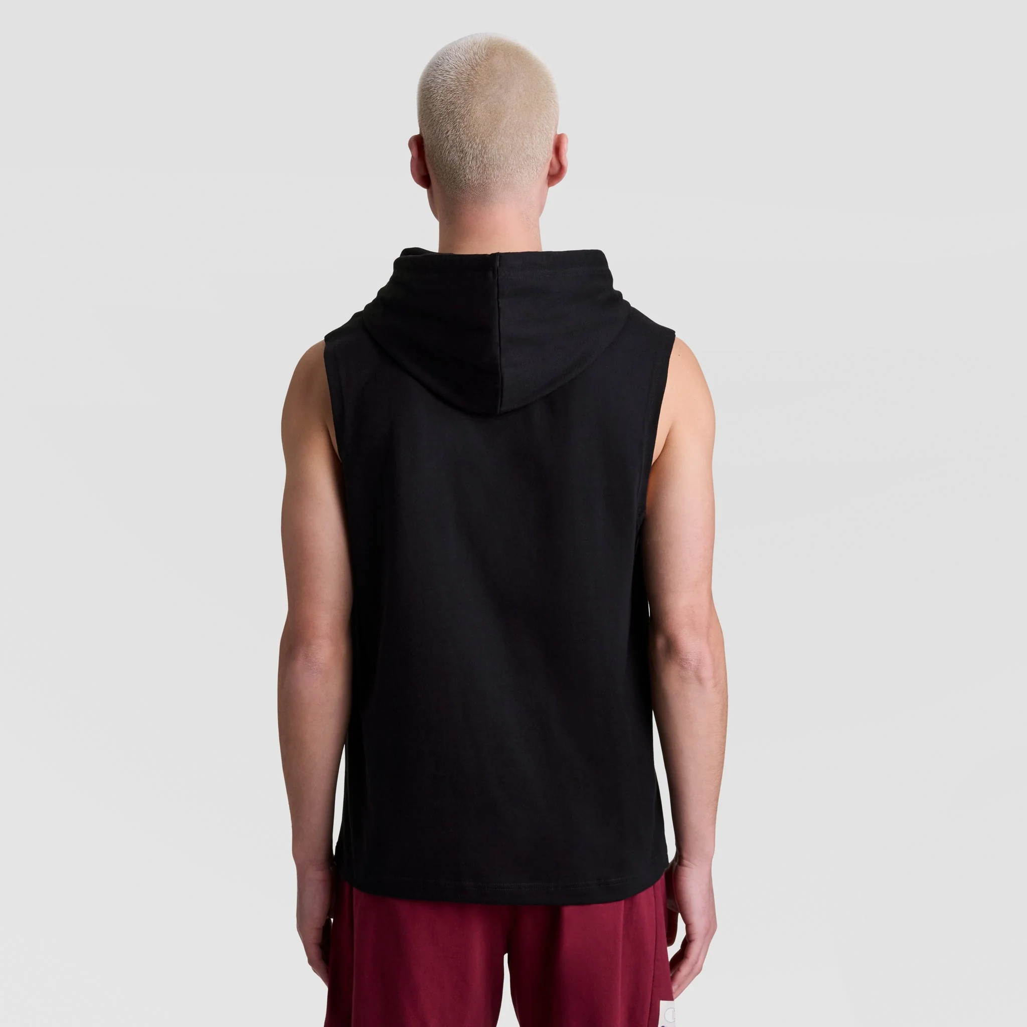 Sleeveless Hoodie, C Logo - Image 3