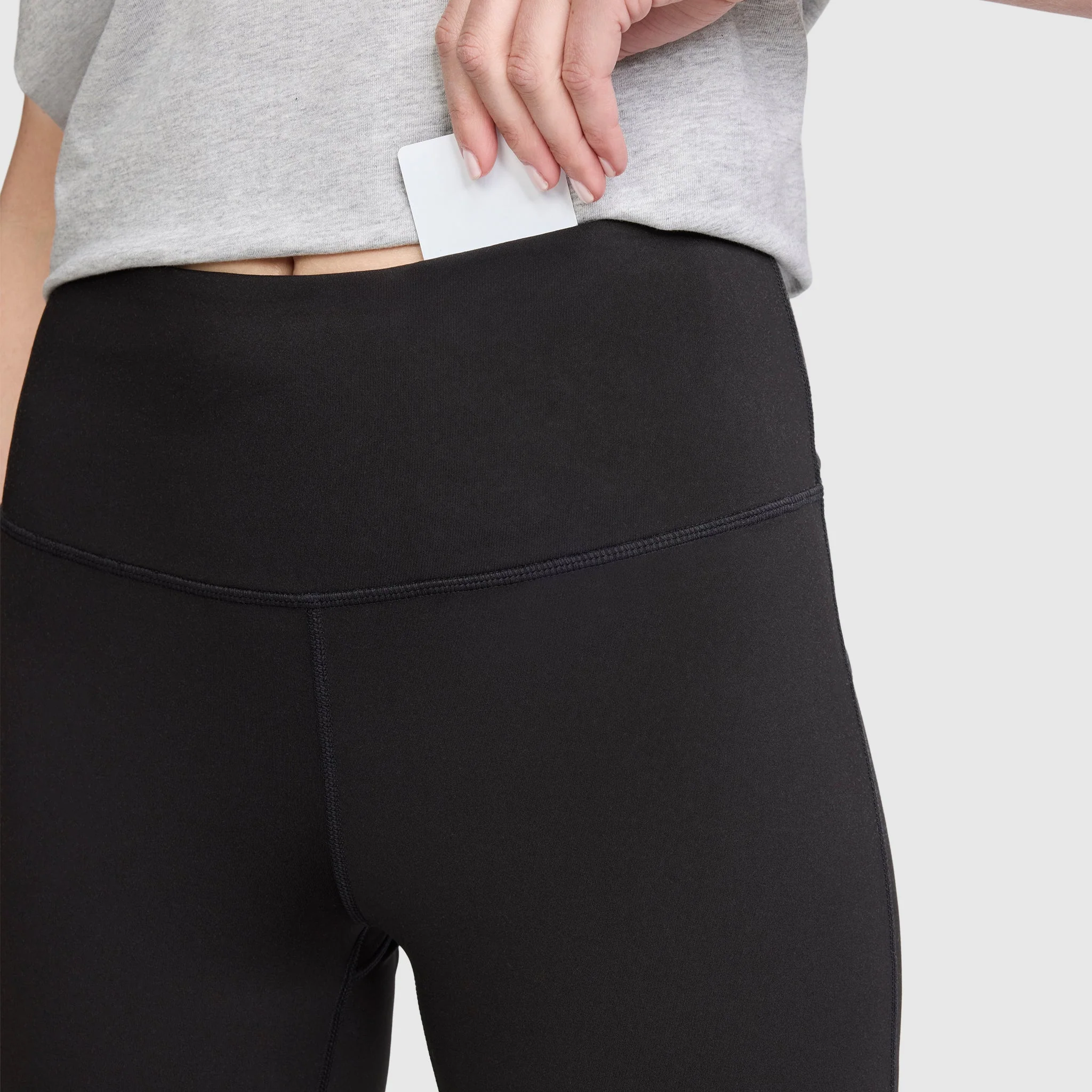 Soft Touch Flare Leggings, Anti Odor, C Logo - Image 3