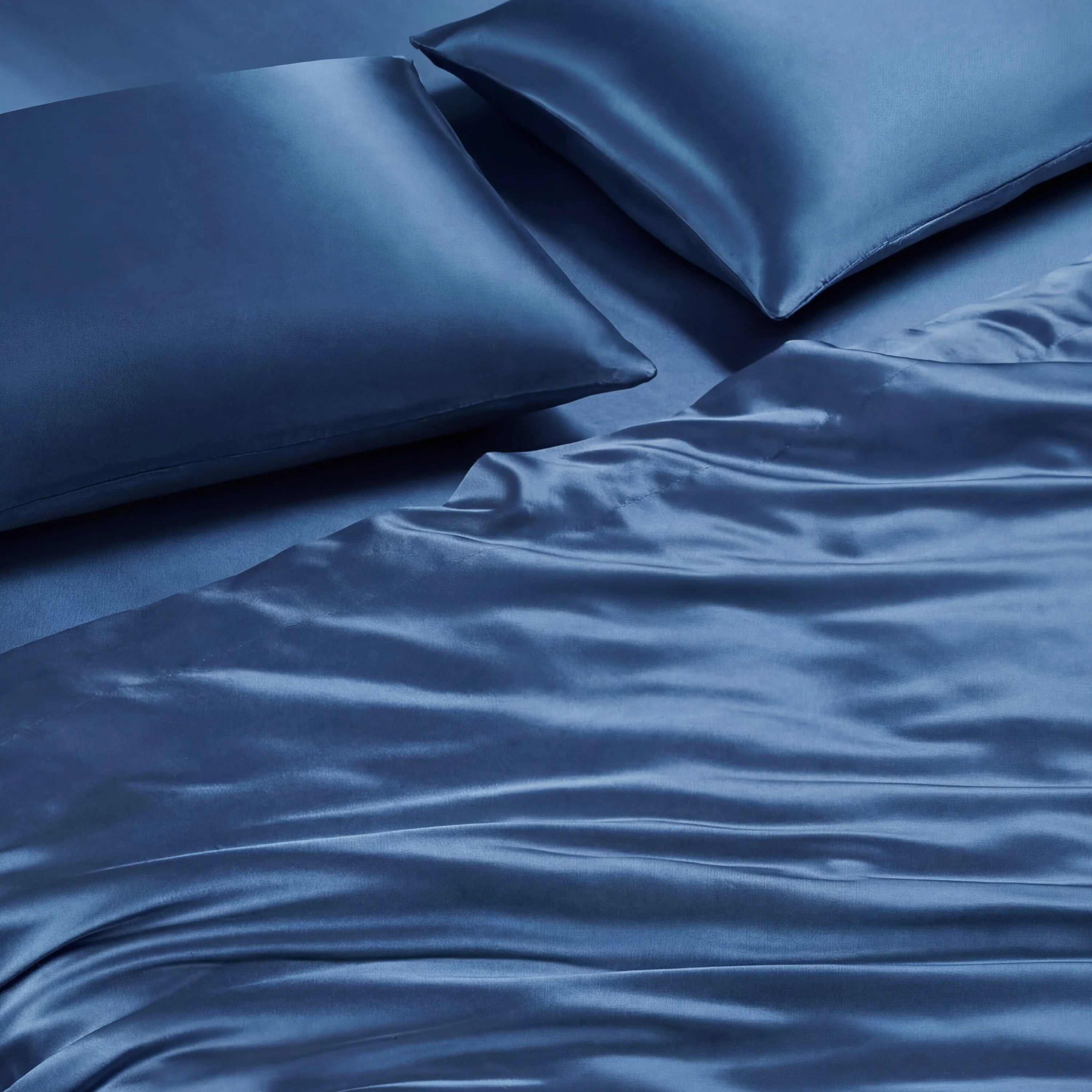 Solid Satin Sheet Set - Image 6