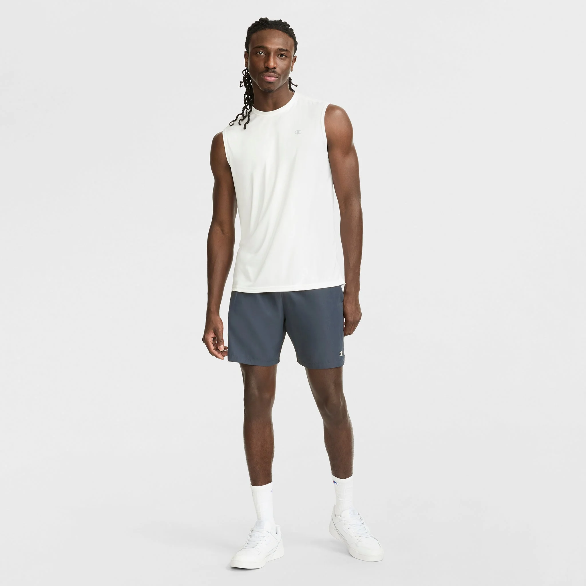 Sport Muscle Tank, Reflective C Logo - Image 3