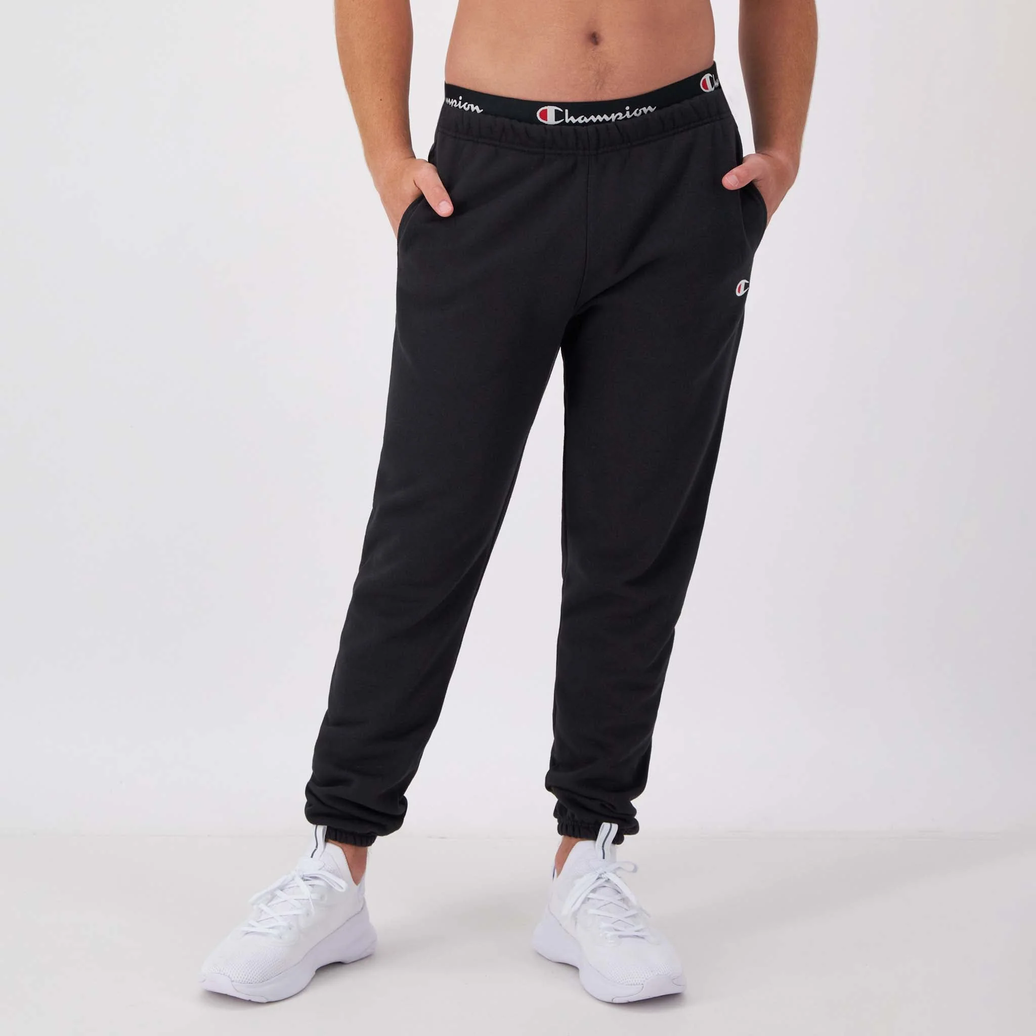 Stadium Reverse Weave Small Logo Cinched Sweatpant