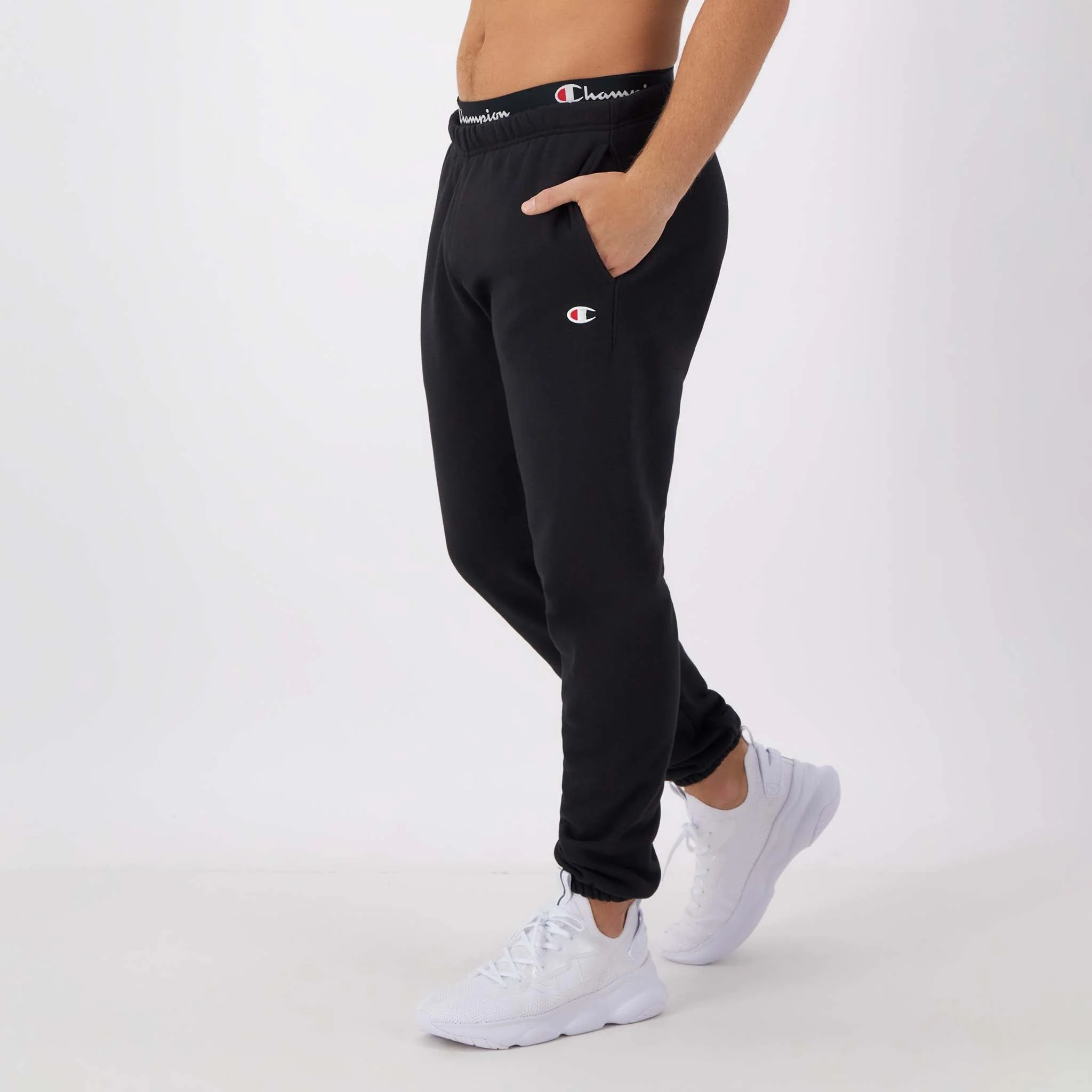 Stadium Reverse Weave Small Logo Cinched Sweatpant - Image 2