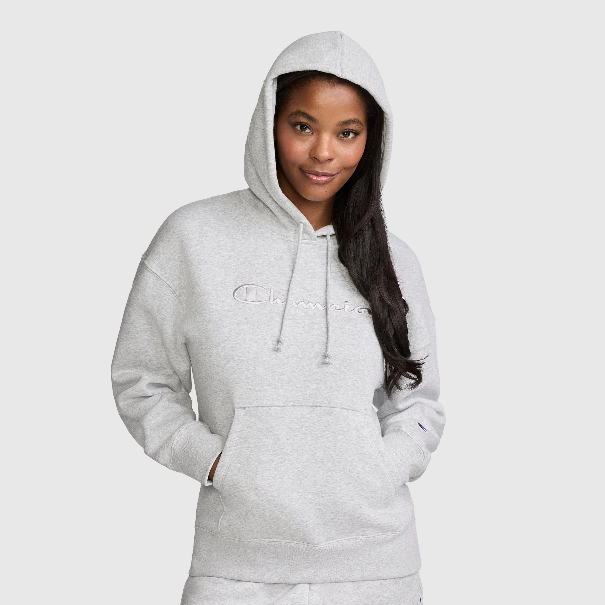 Tonal Script Freshman Powerblend Hoodie - Image 2