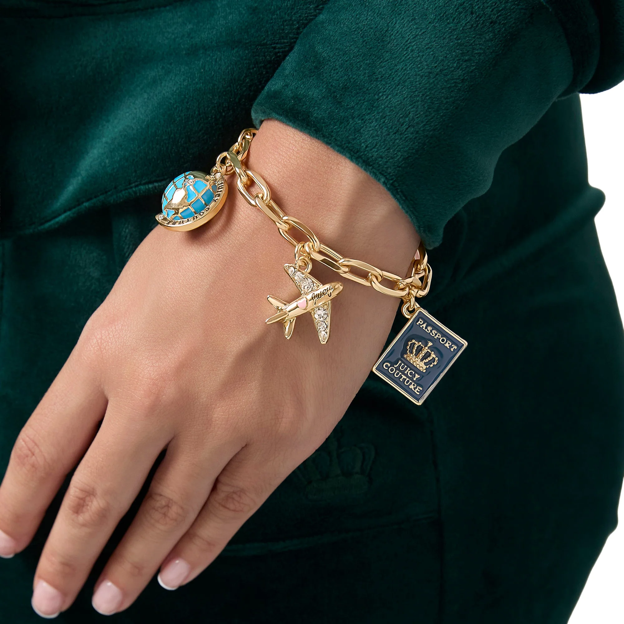 Travel Icons Charm Bracelet - Image 3