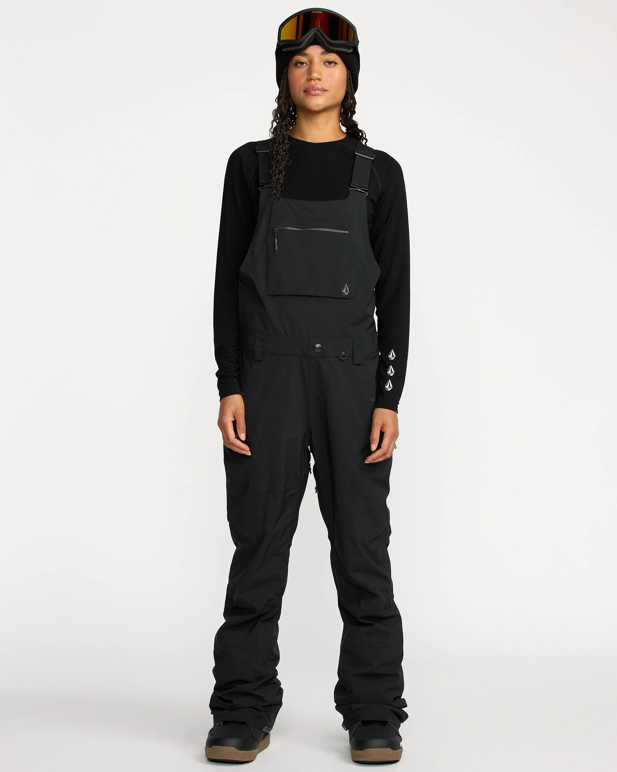 Women's Ash Stretch Gore Bib Overall