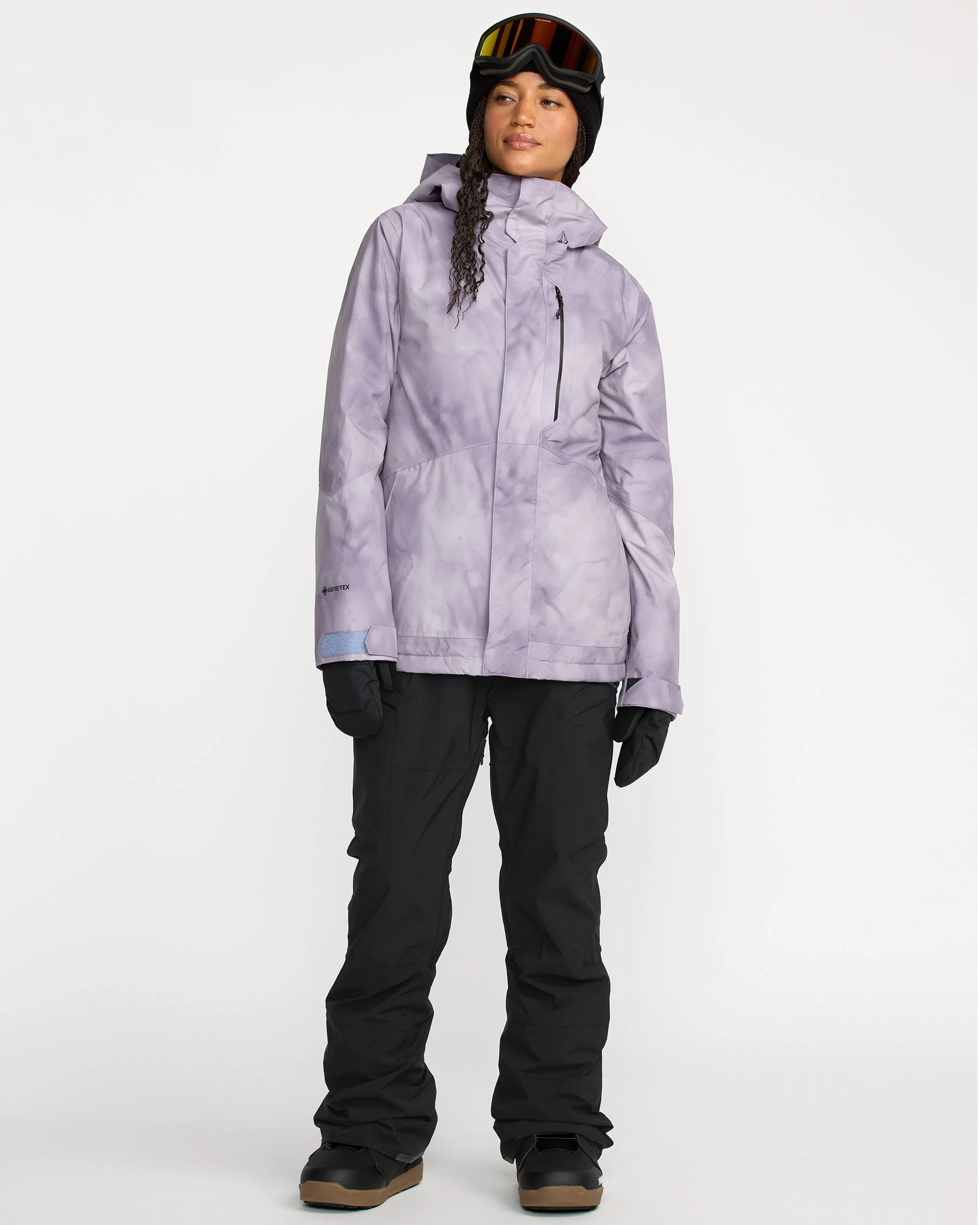 Women's Ash Stretch Gore Bib Overall - Image 9