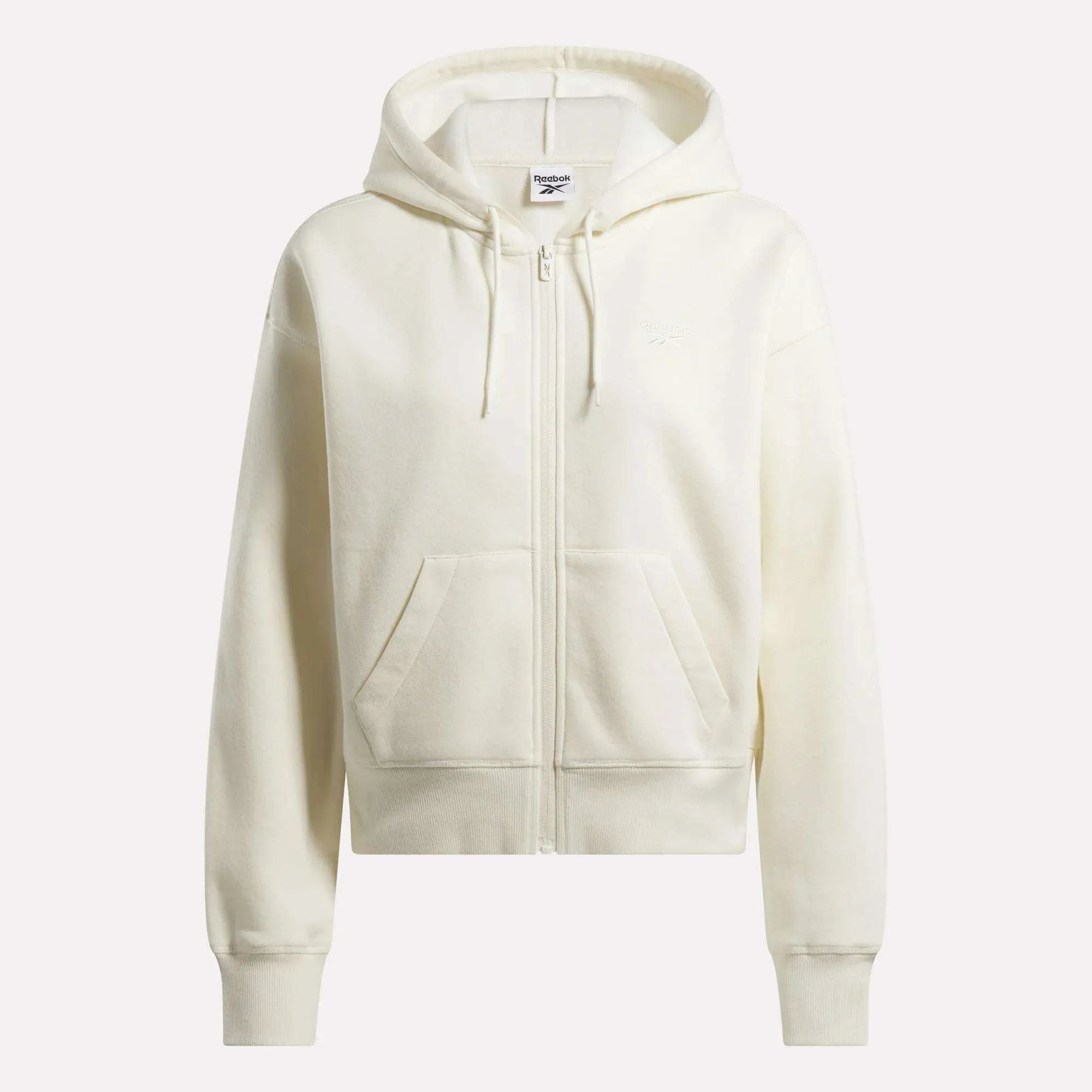 Women's Cropped Full-Zip Hoodie - Image 2
