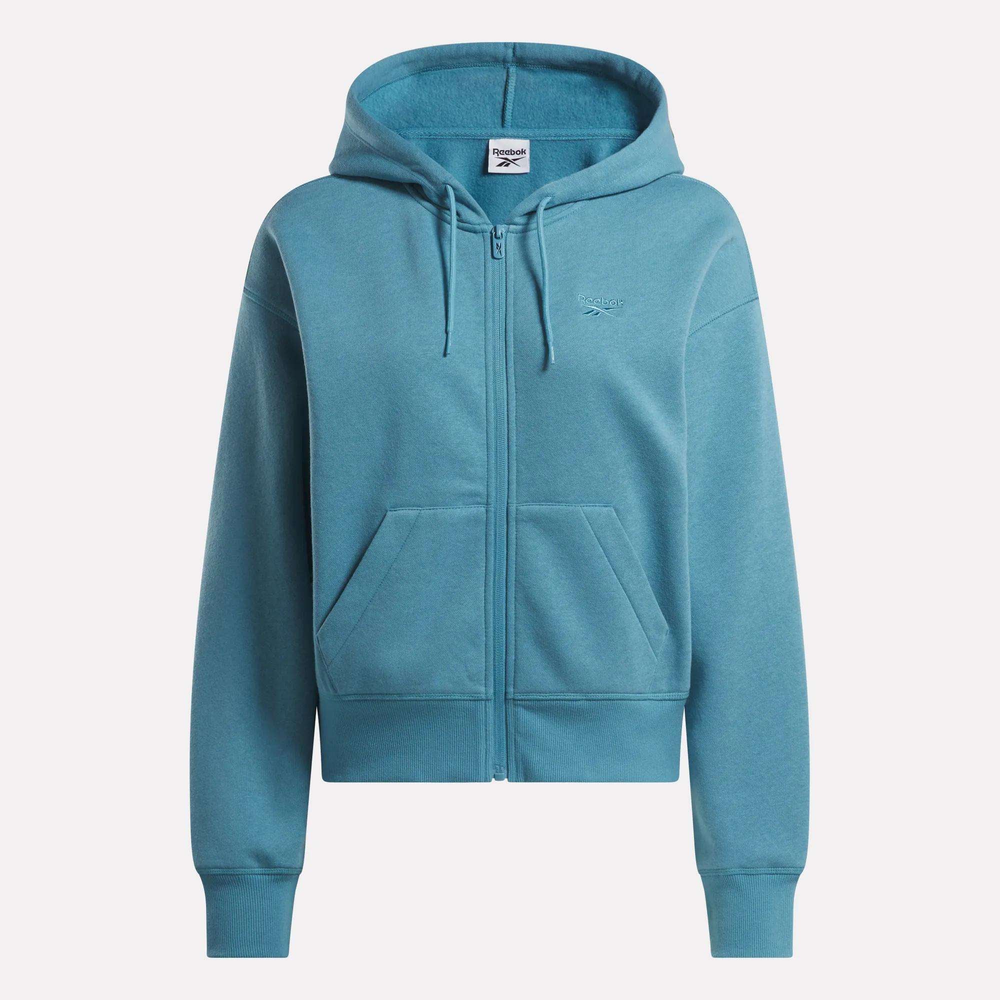 Women's Cropped Full-Zip Hoodie - Image 2