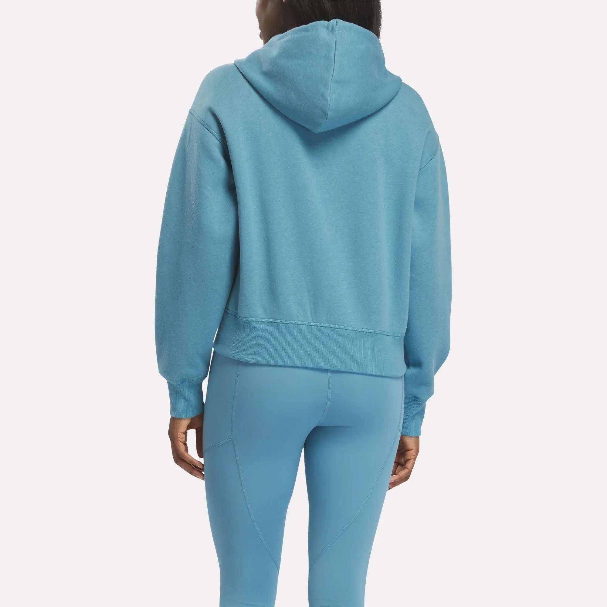 Women's Cropped Full-Zip Hoodie - Image 4