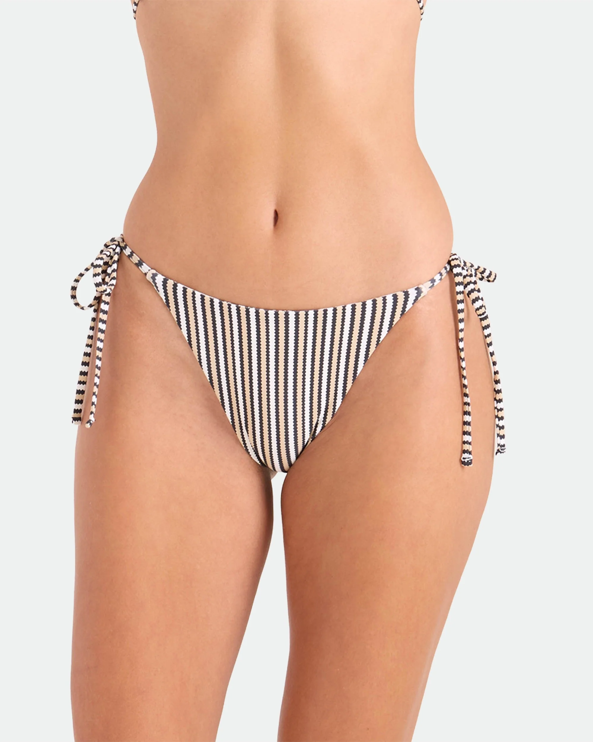 Women's Hibiscus Diamond Tie Side Full Reversible Bikini Bottom - Image 7