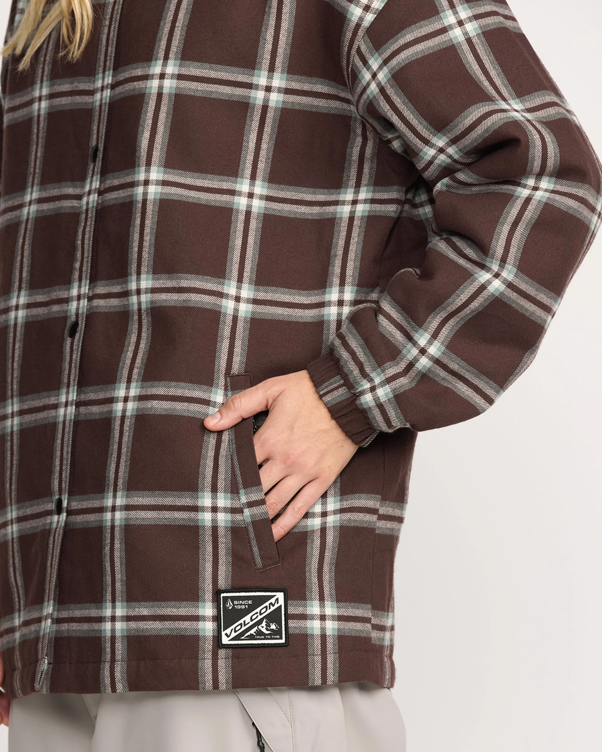 Women's Ins Riding Flannel Jacket - Image 3