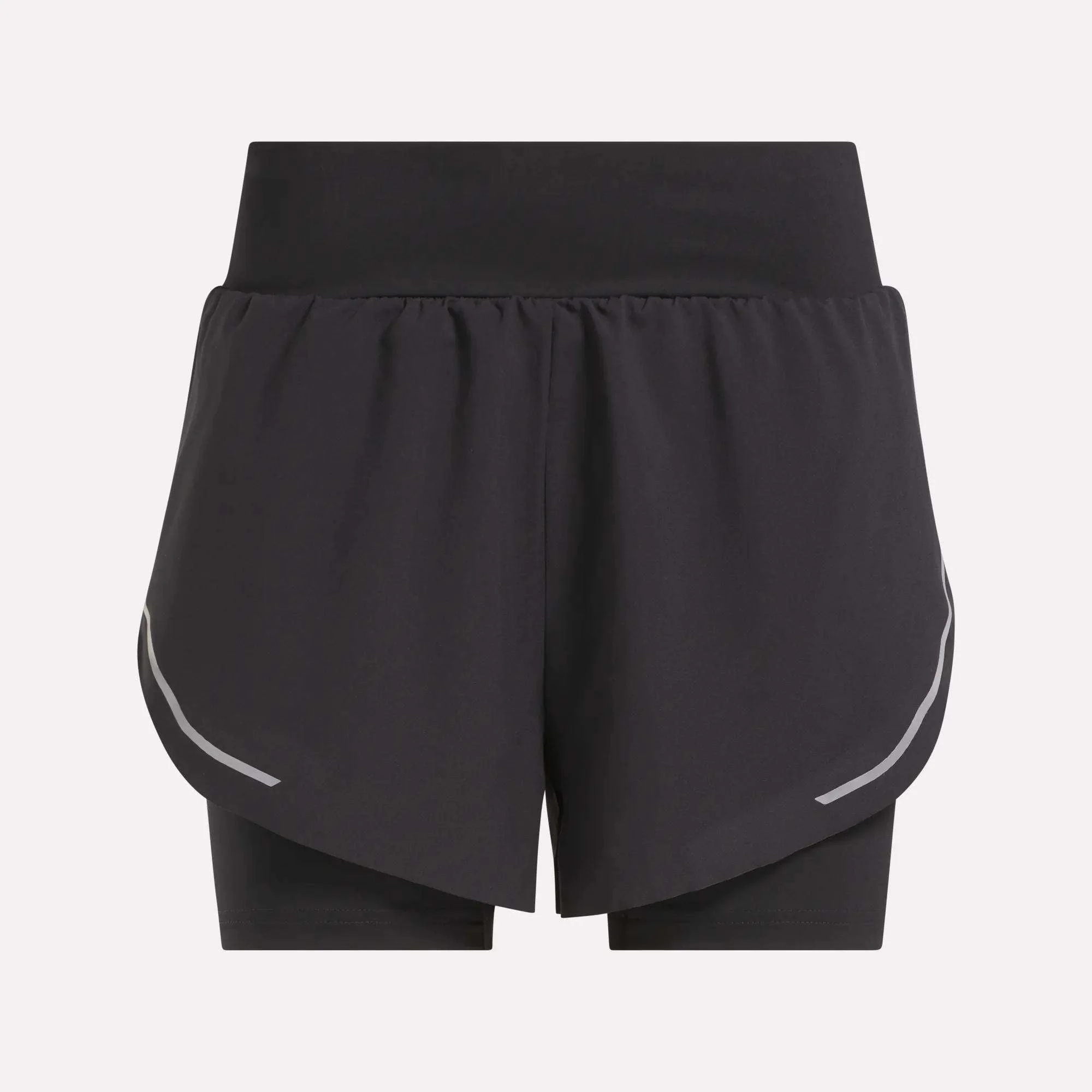 Women's Lux Metallic 2-in-1 Running Shorts 3" - Image 4