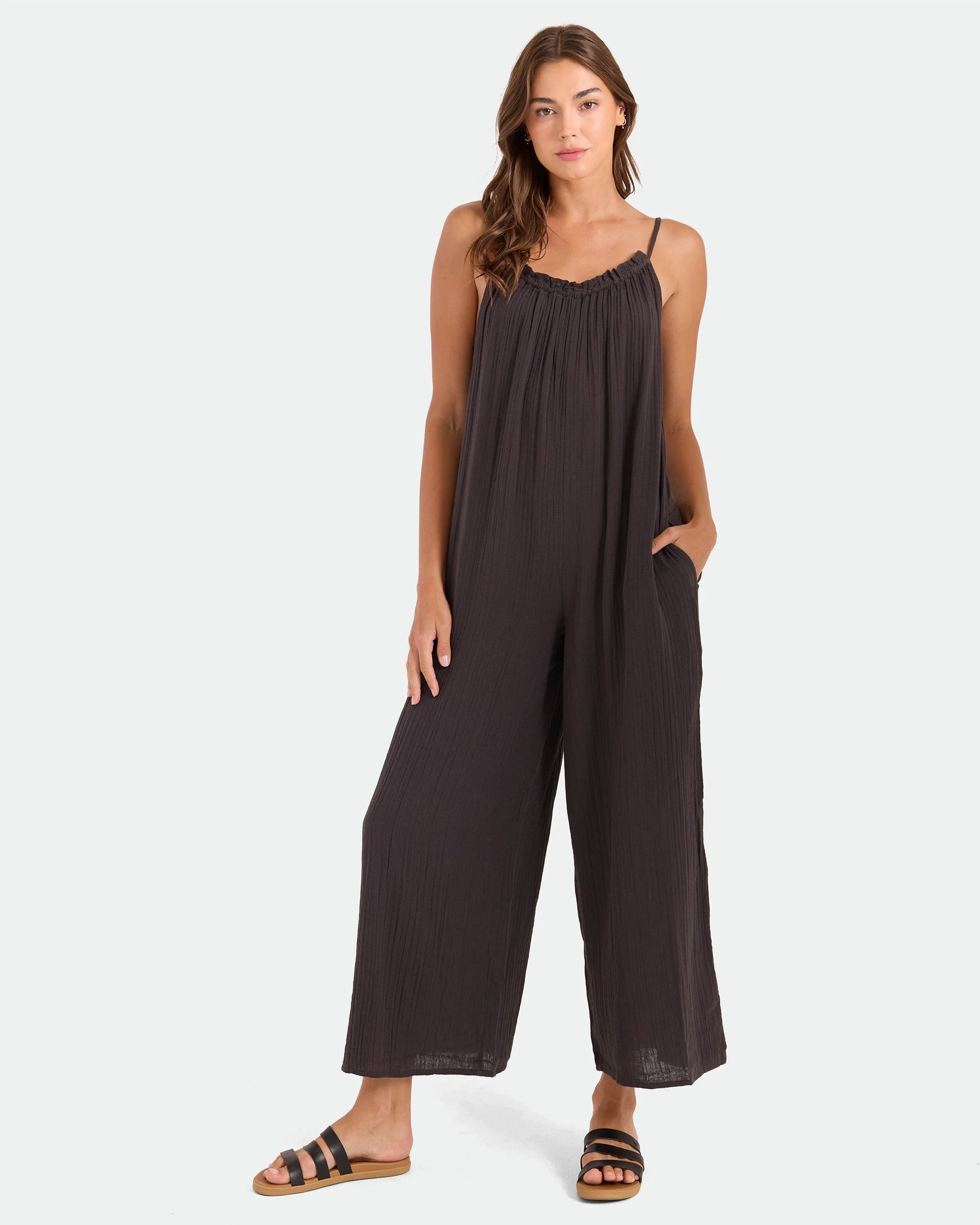 Women's Ruffle Up Romper